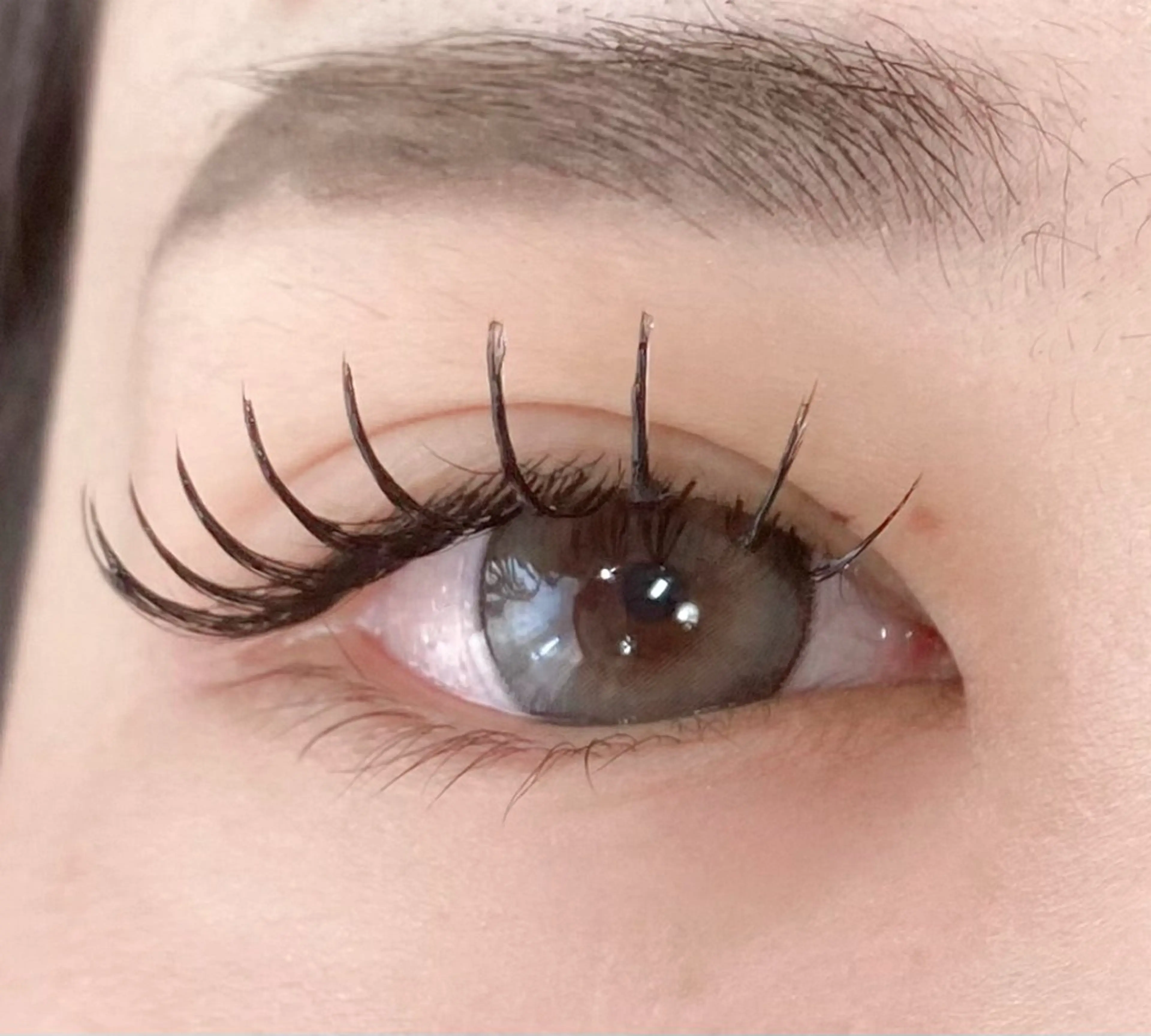 マツエク・マツパ フラットラッシュ beauty salon mee+所属・mee+ Akiのマツエク・マツパデザイン