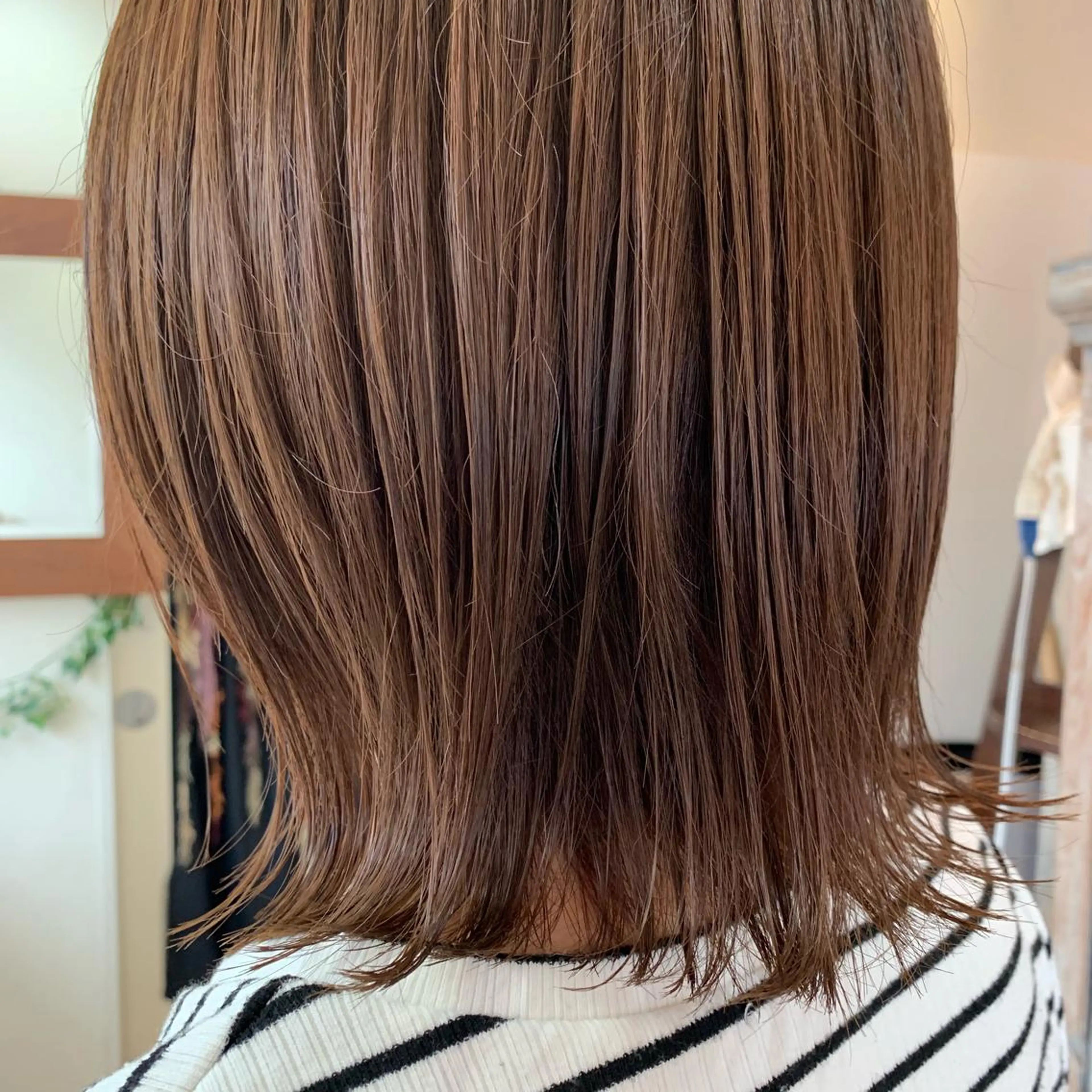 ミディアム カット トリートメント ヘッドスパ ヘアセット DiMPlE  ディンプル所属・🌸スタイリスト 山浦美恵のヘアスタイル