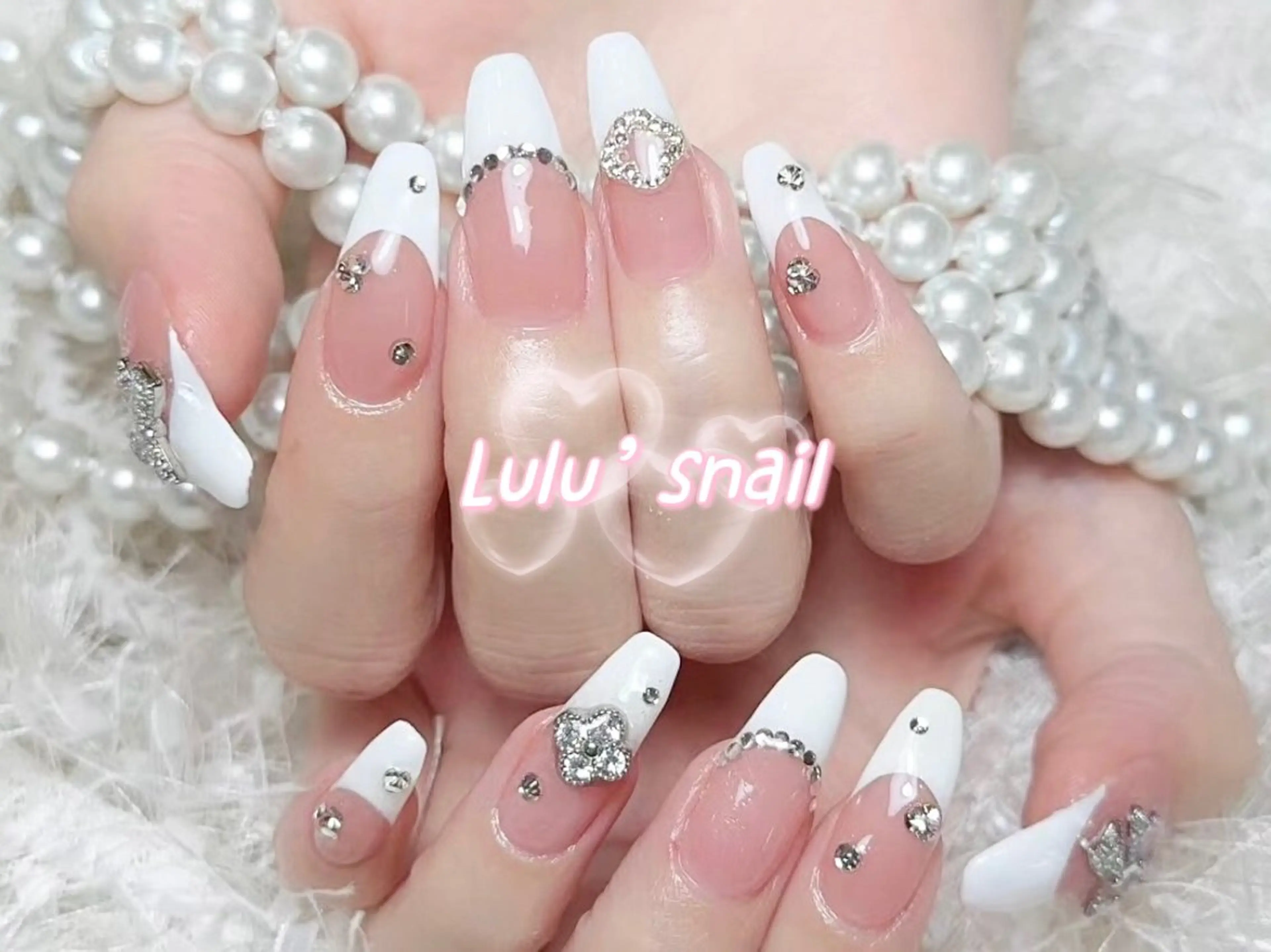 ネイル チークネイル フレンチネイル ジェルネイル ガラスフレンチ 韓国ネイル 【スカルプ専門店】 ZY Nailのネイルデザイン