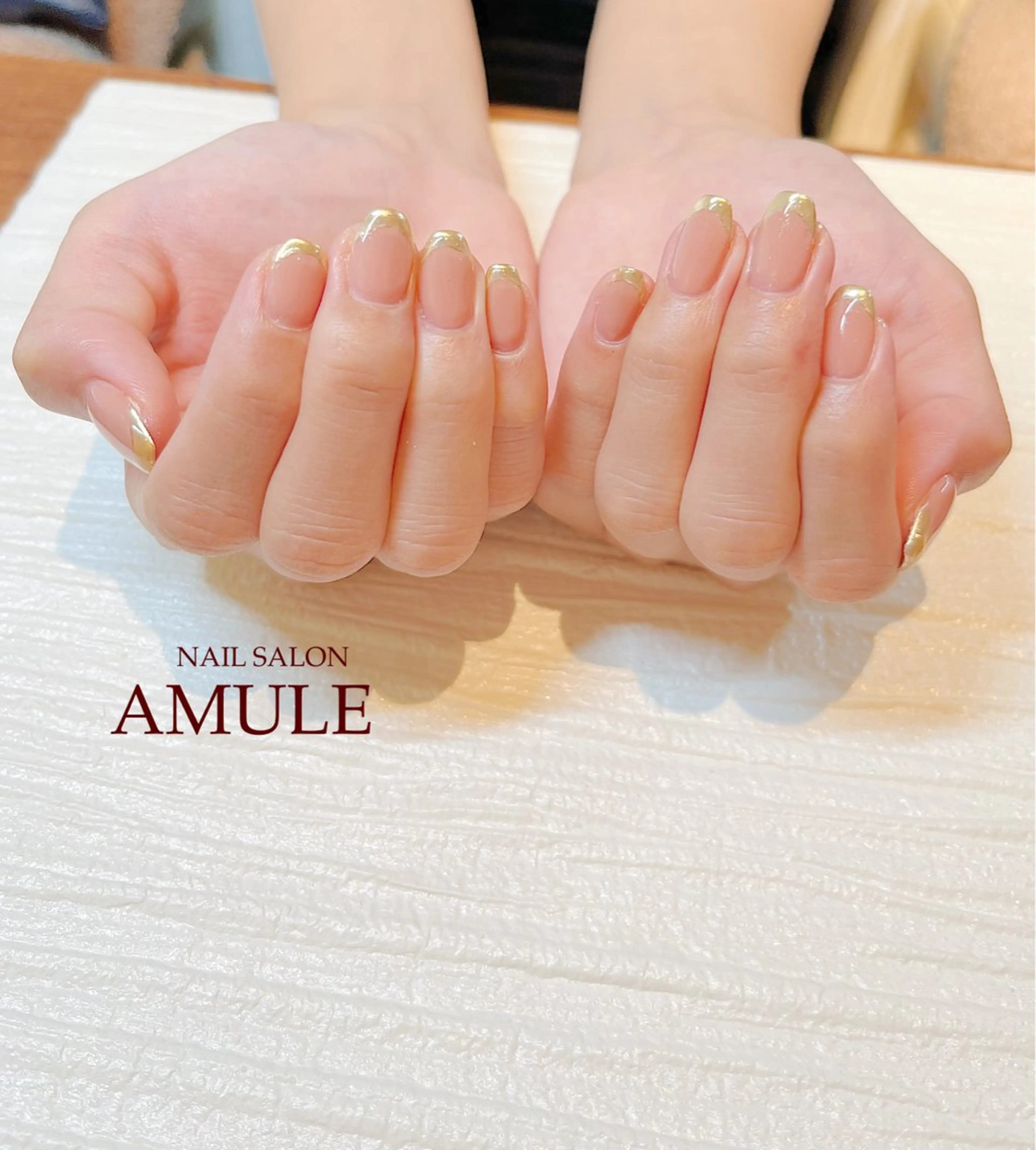ネイル フレンチネイル ミラーネイル ワンカラーネイル ハンドネイル NAILSALON AMULEのネイルデザイン