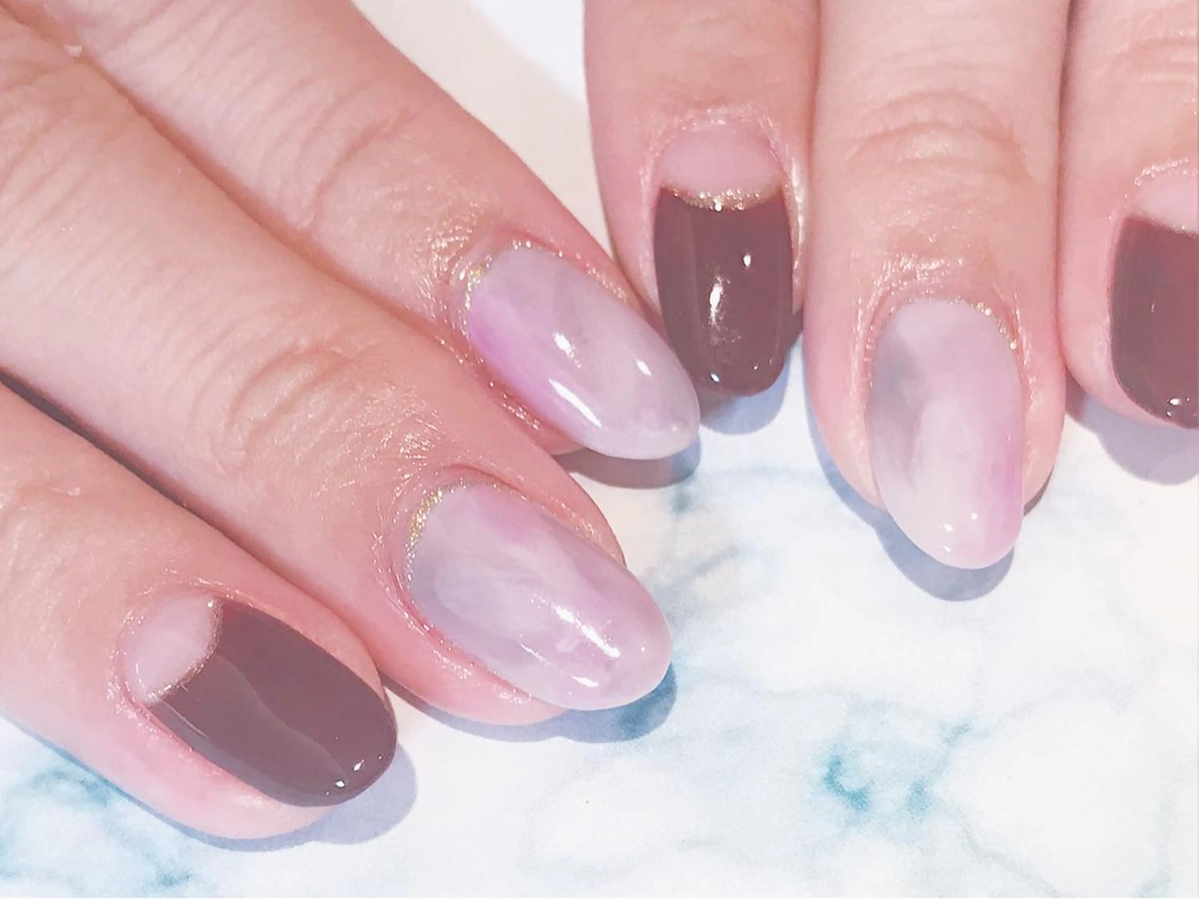 ネイル ハンドネイル LUKE所属・もとまつ さちこのネイルデザイン