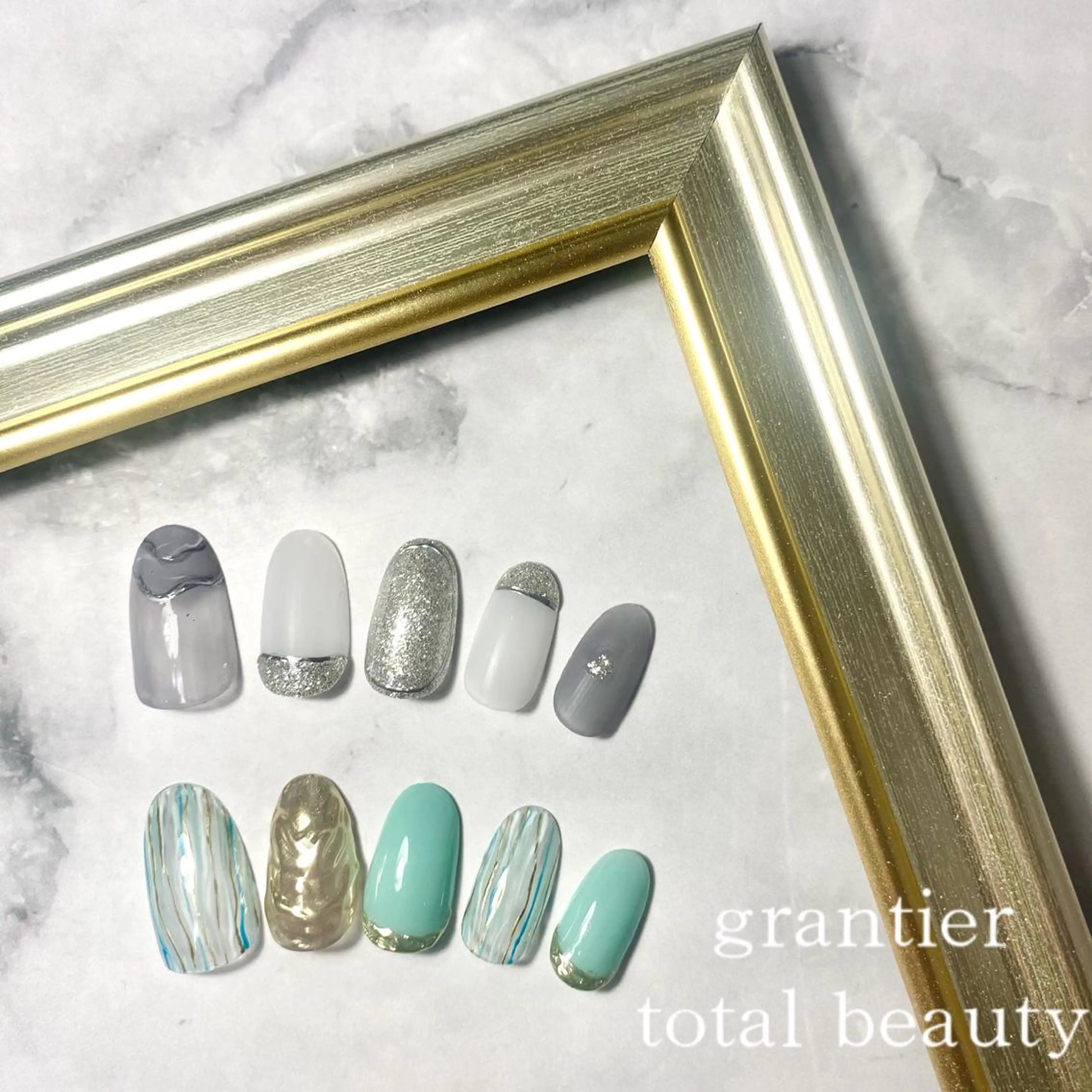 ネイル ハンドネイル grantier beautyのネイルデザイン