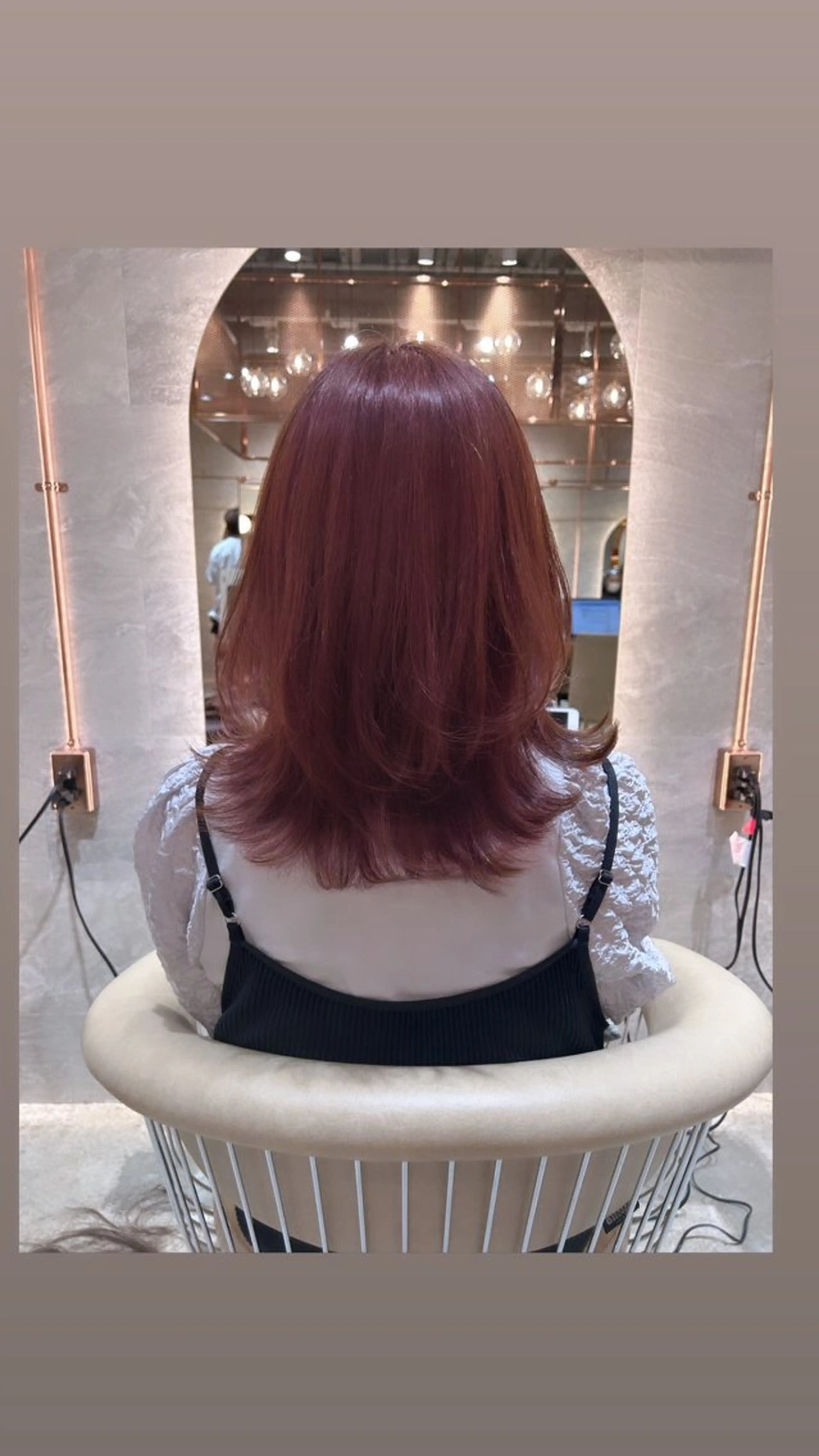 ミディアム レイヤーカット ハッシュカット/韓国 レイヤー/カハナのヘアスタイル