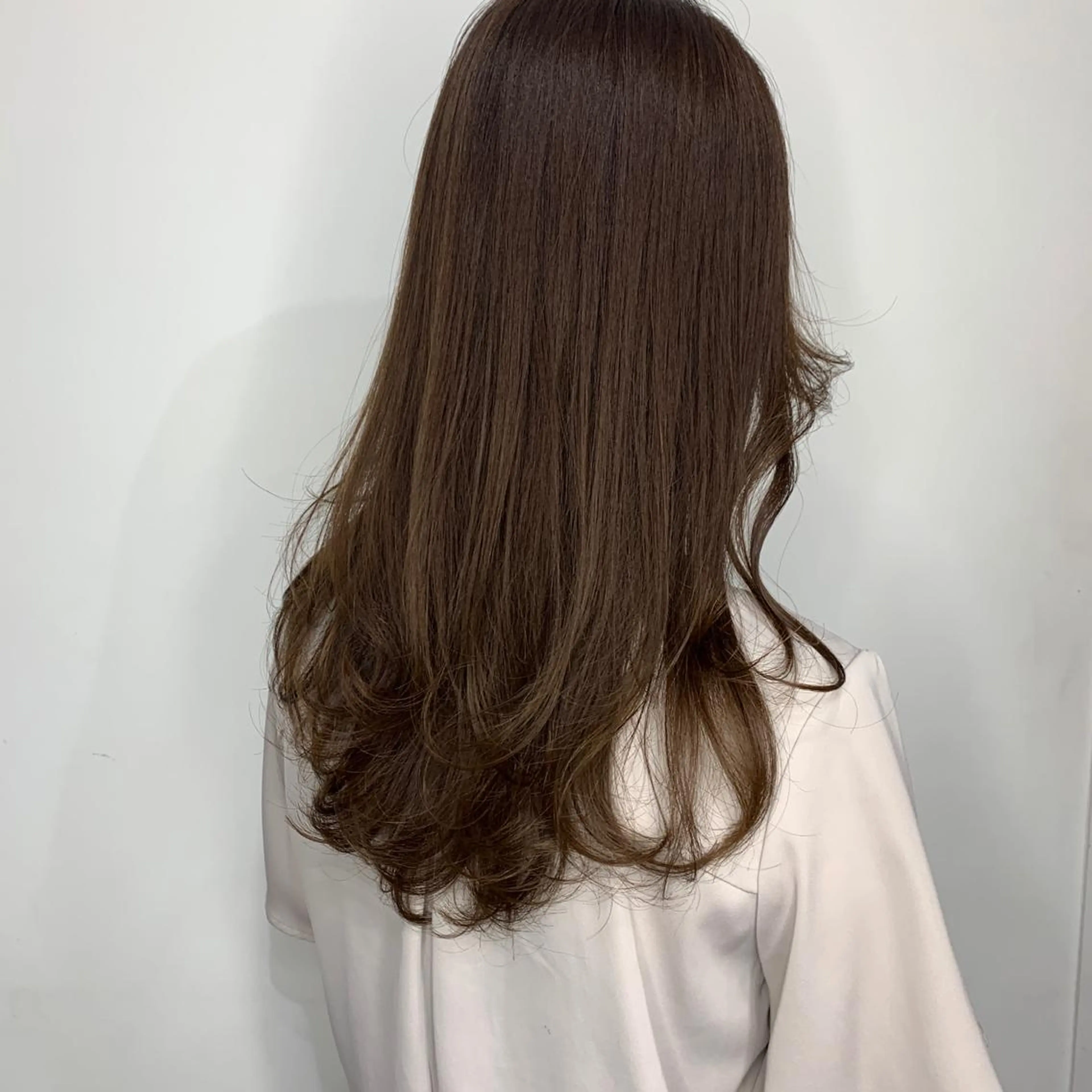 ロング カラー カット ヘアカラー HARUKA韓国ヘア /Luana梅田のヘアスタイル