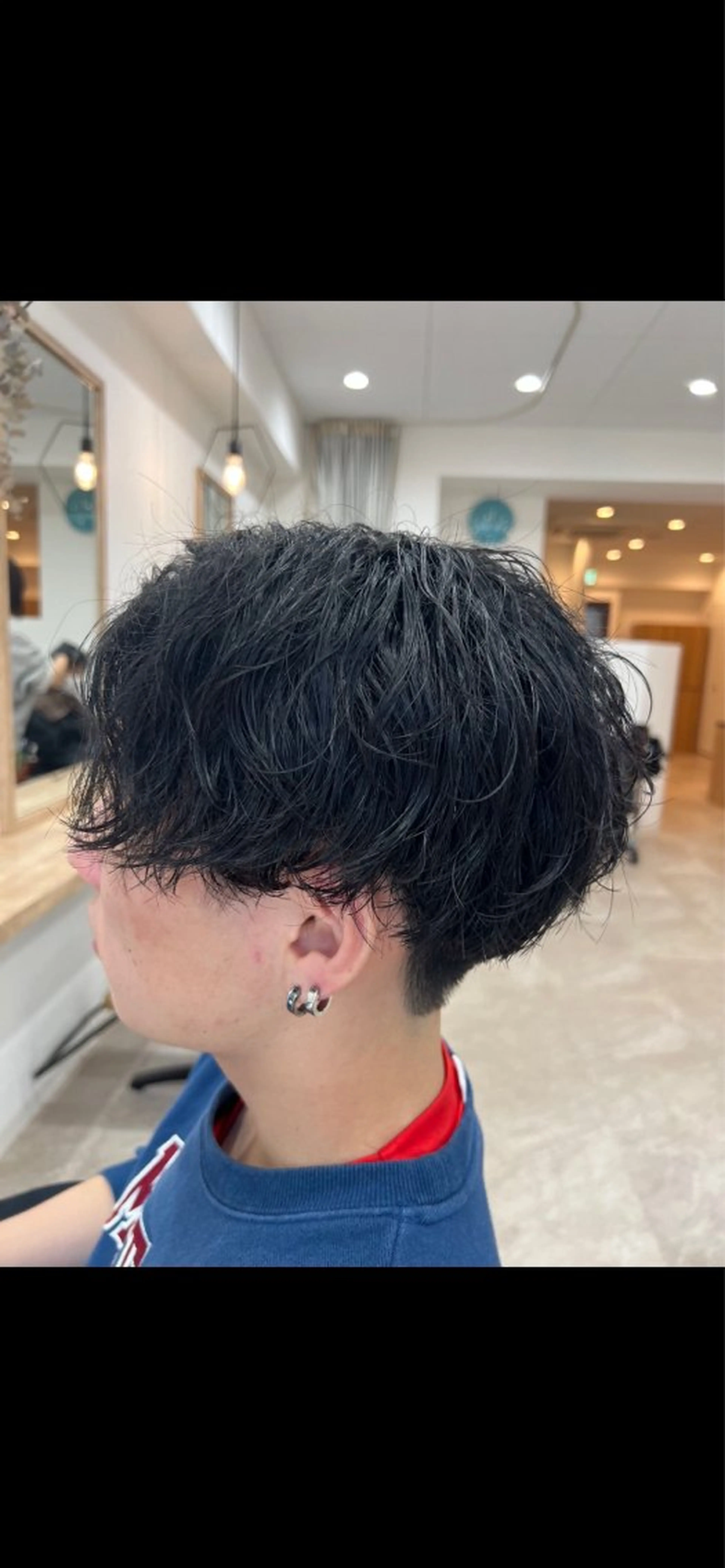 ショート パーマ メンズ FURUSHO所属・髪質改善/縮毛矯正 /メンズパーマ川田のヘアスタイル