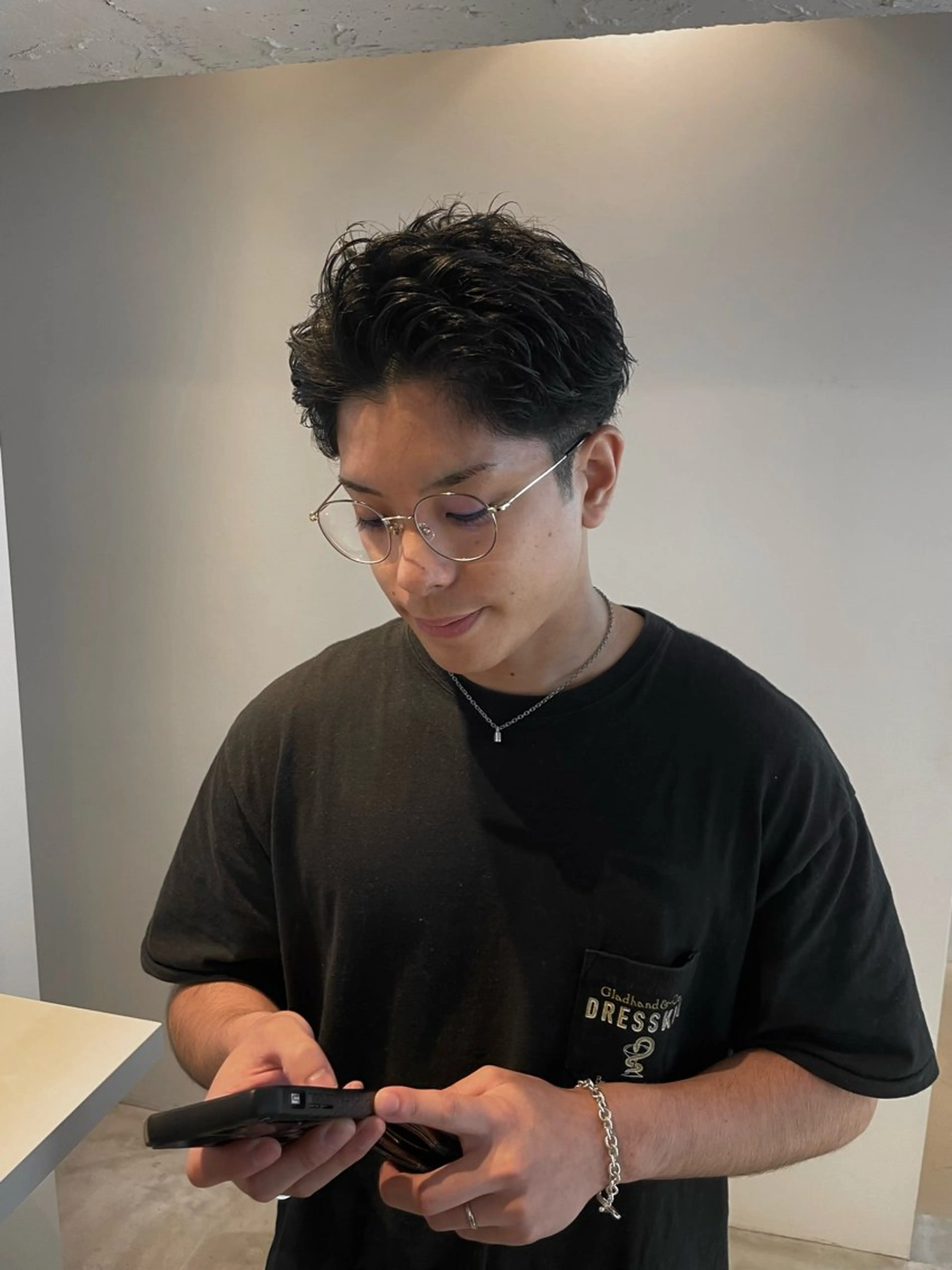 メンズ スパイキーショート カット メンズ特化⚜️ 藤原あずさのヘアスタイル