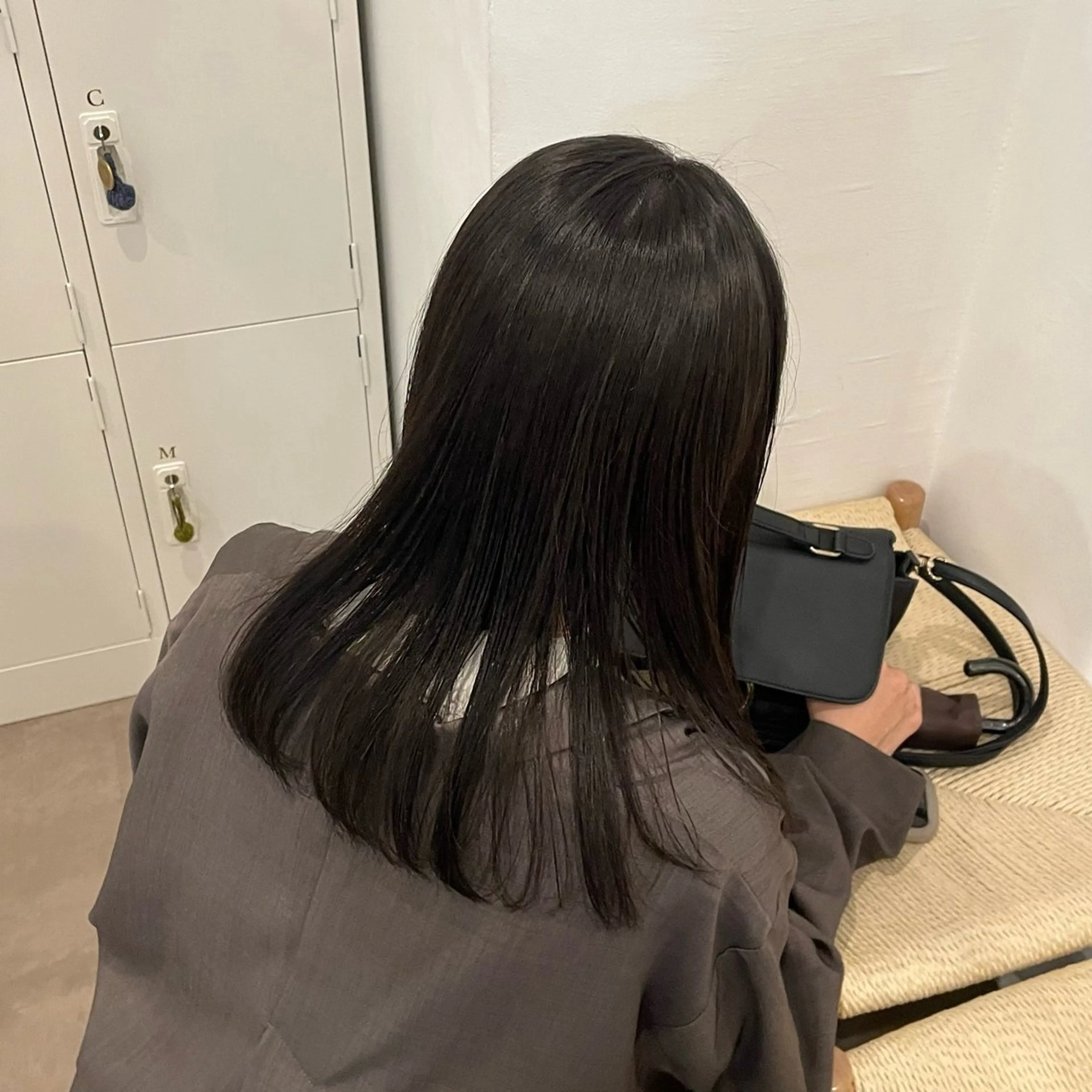 ロング カット ヘアカラー canon/レイヤー /透明感カラーのヘアスタイル