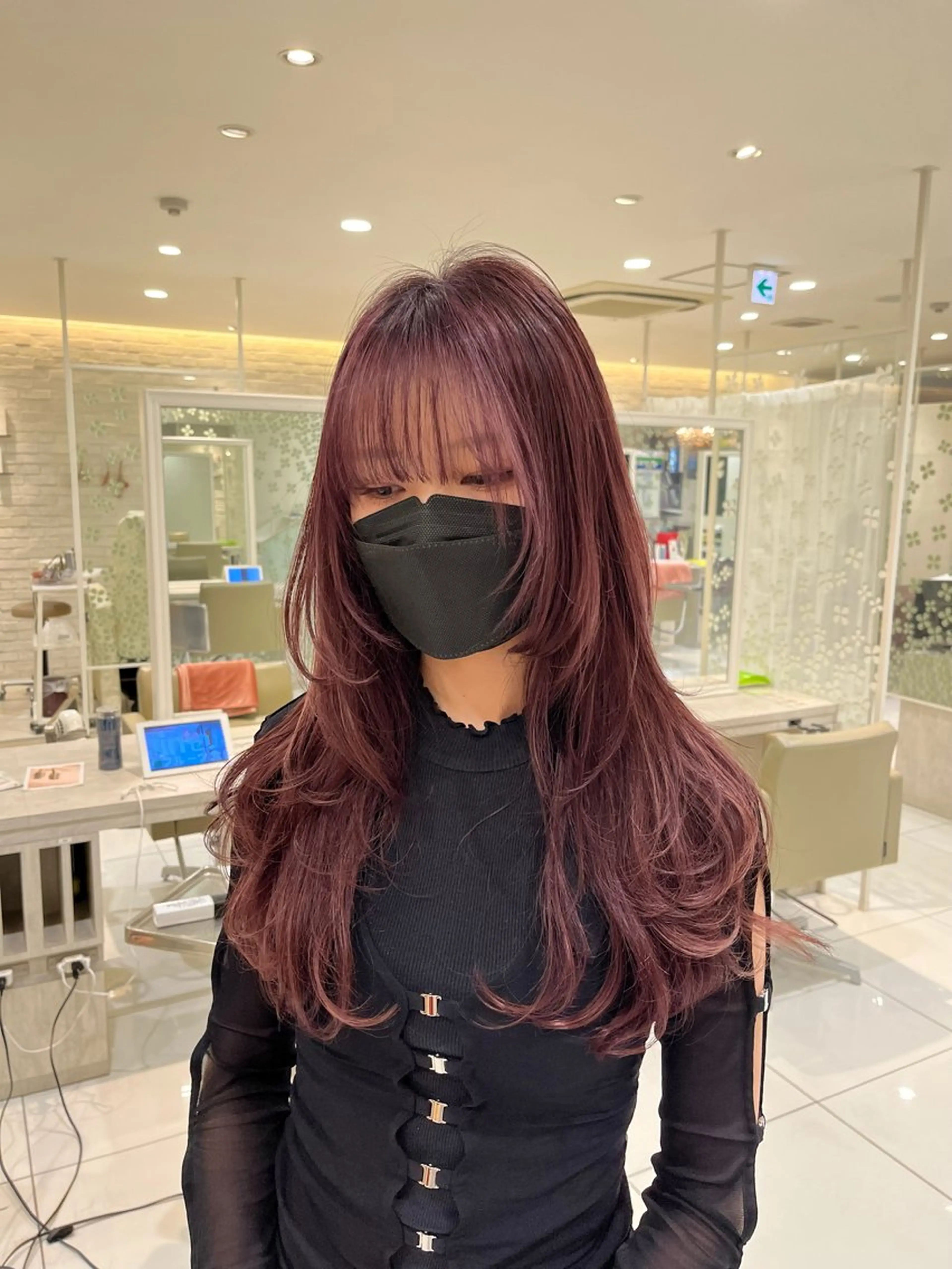 ロング 中韓𝐌𝐈𝐗🩶 𝐘𝐔𝐊𝐀のヘアスタイル