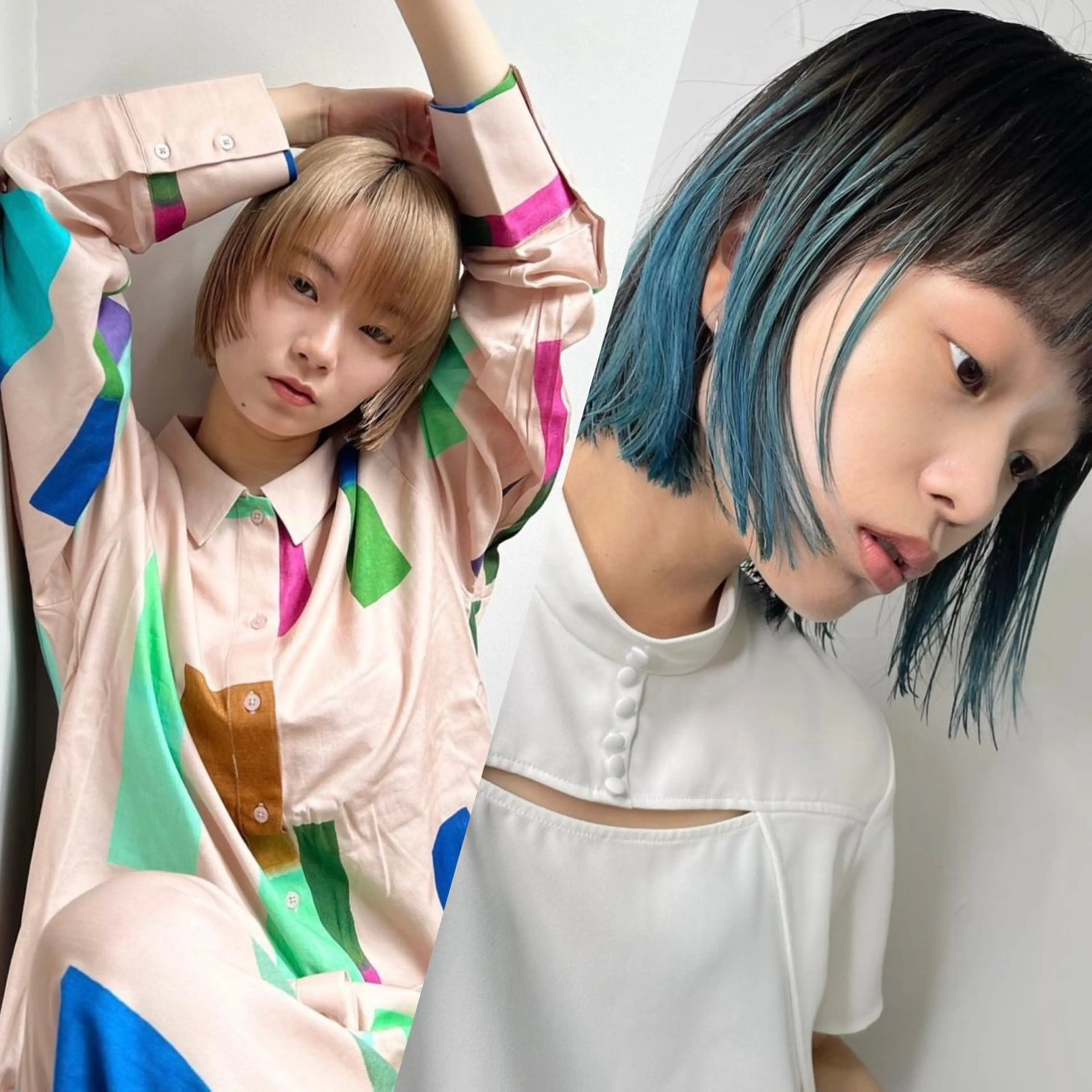 カラー ヘアアレンジ カット ヘアカラー トリートメント ボブ/ダブルカラー 縮毛矯正/支持多数のヘアスタイル