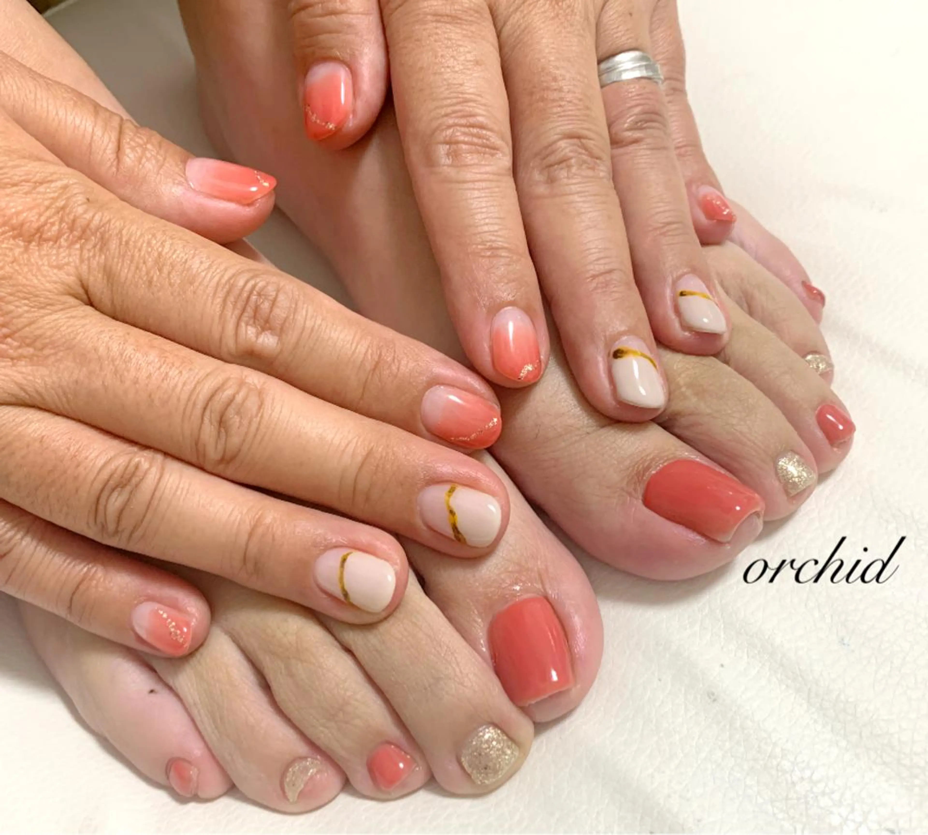 ネイル orchid ♡オーキッドのネイルデザイン