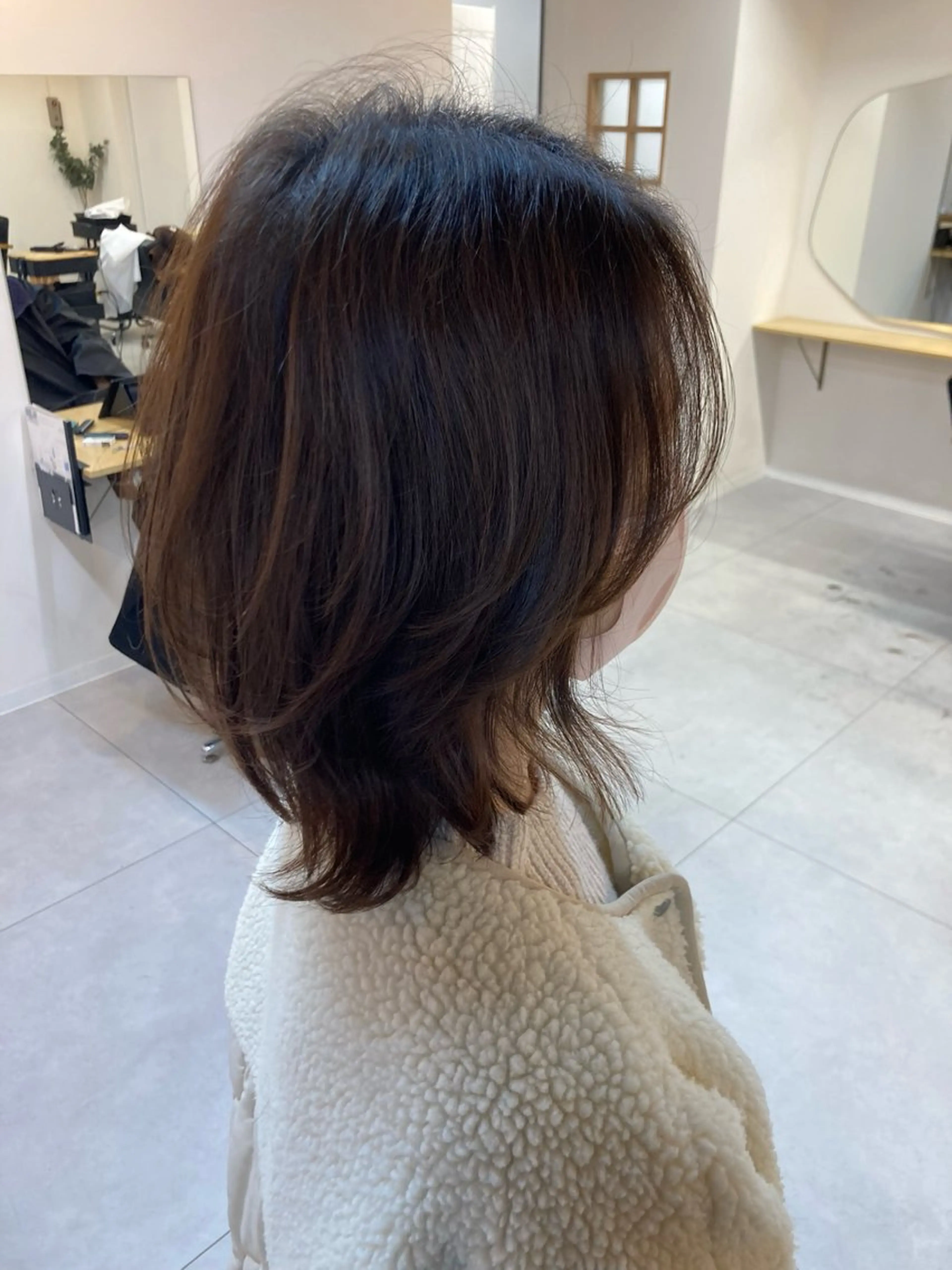 セミロング 三浦 寛都のヘアスタイル