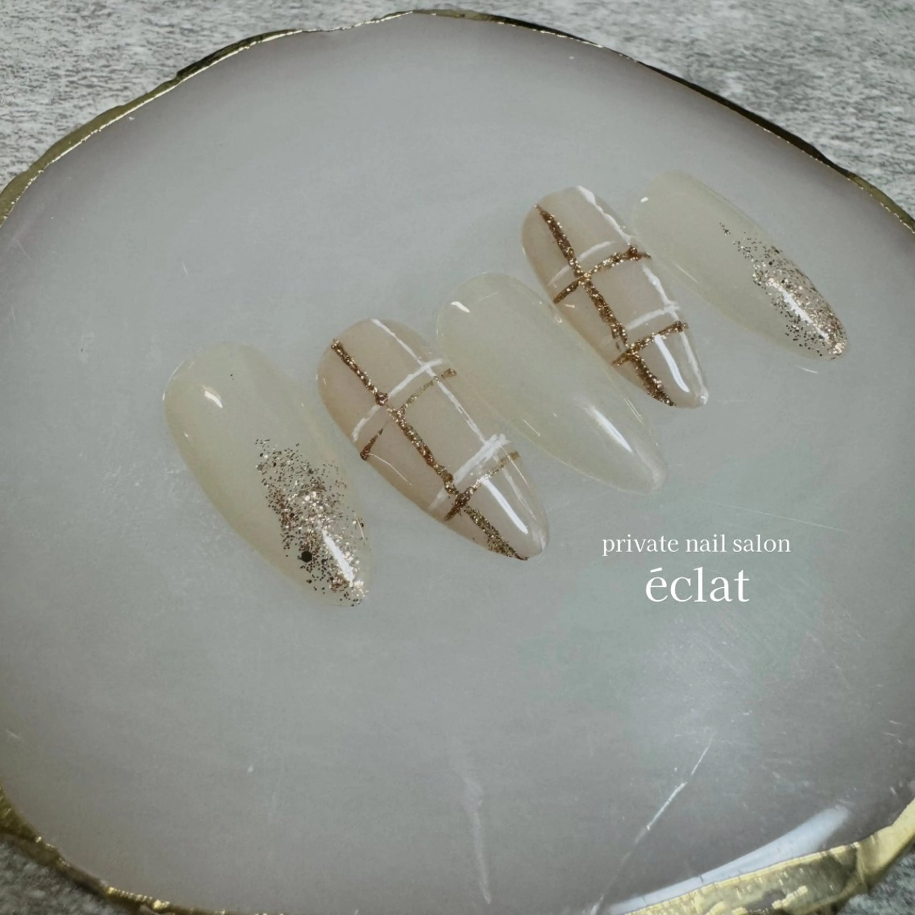 ネイル 春ネイル nailsalon éclatのネイルデザイン