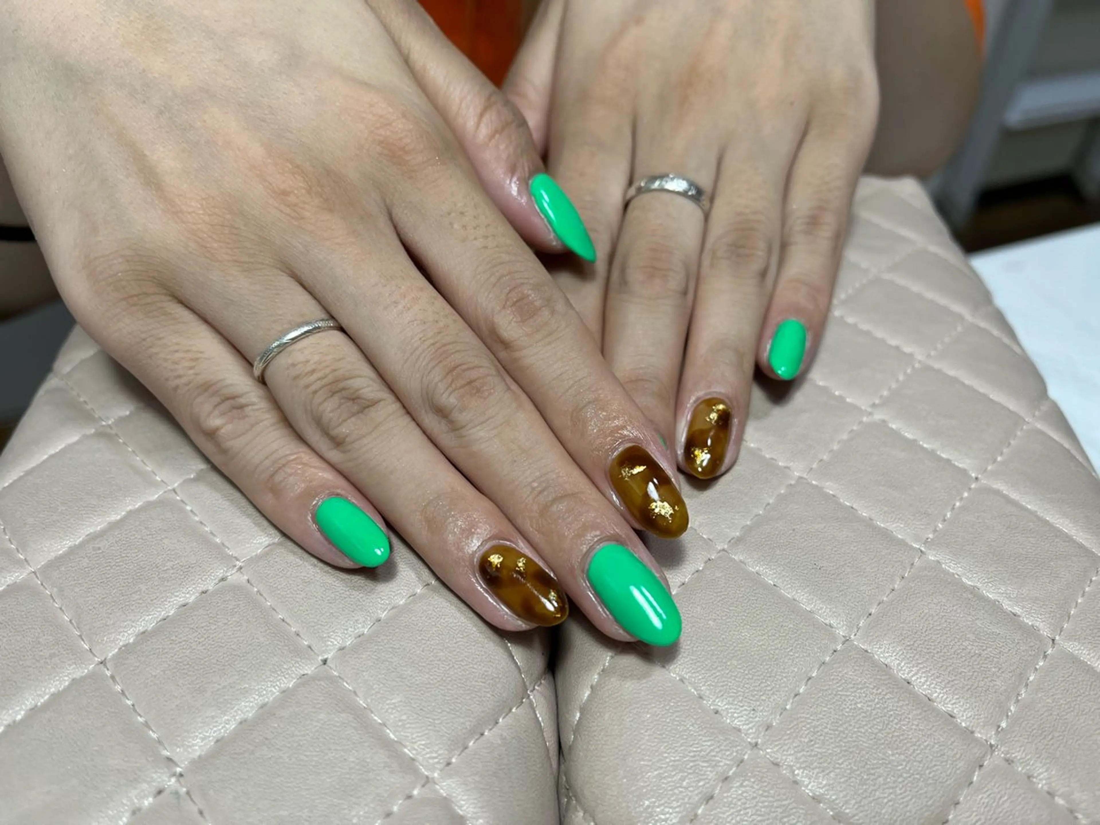 ネイル ハンドネイル goldgleams ちなのネイルデザイン