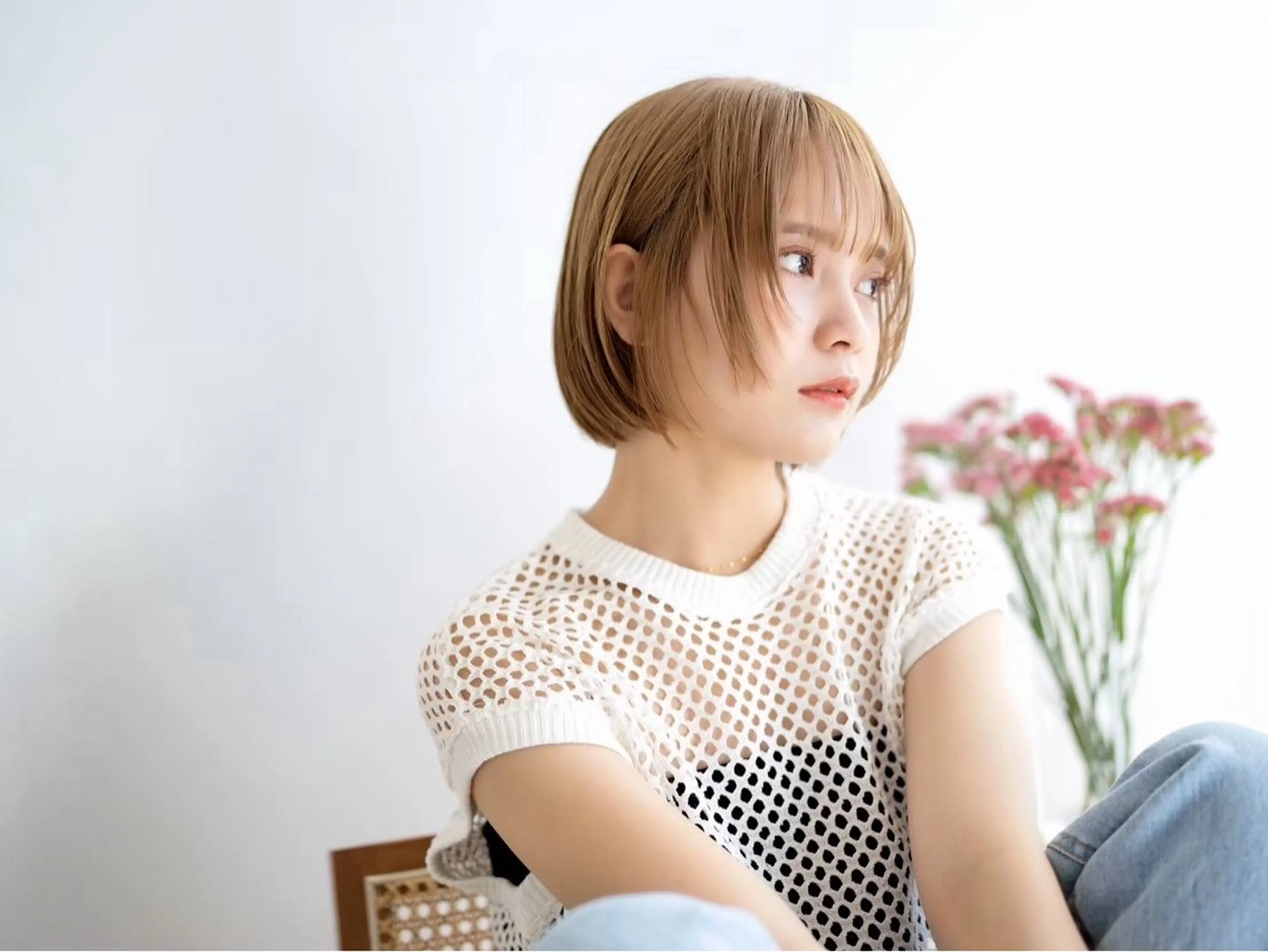 ショート カラー ROCCA hair HARU🩵のヘアスタイル