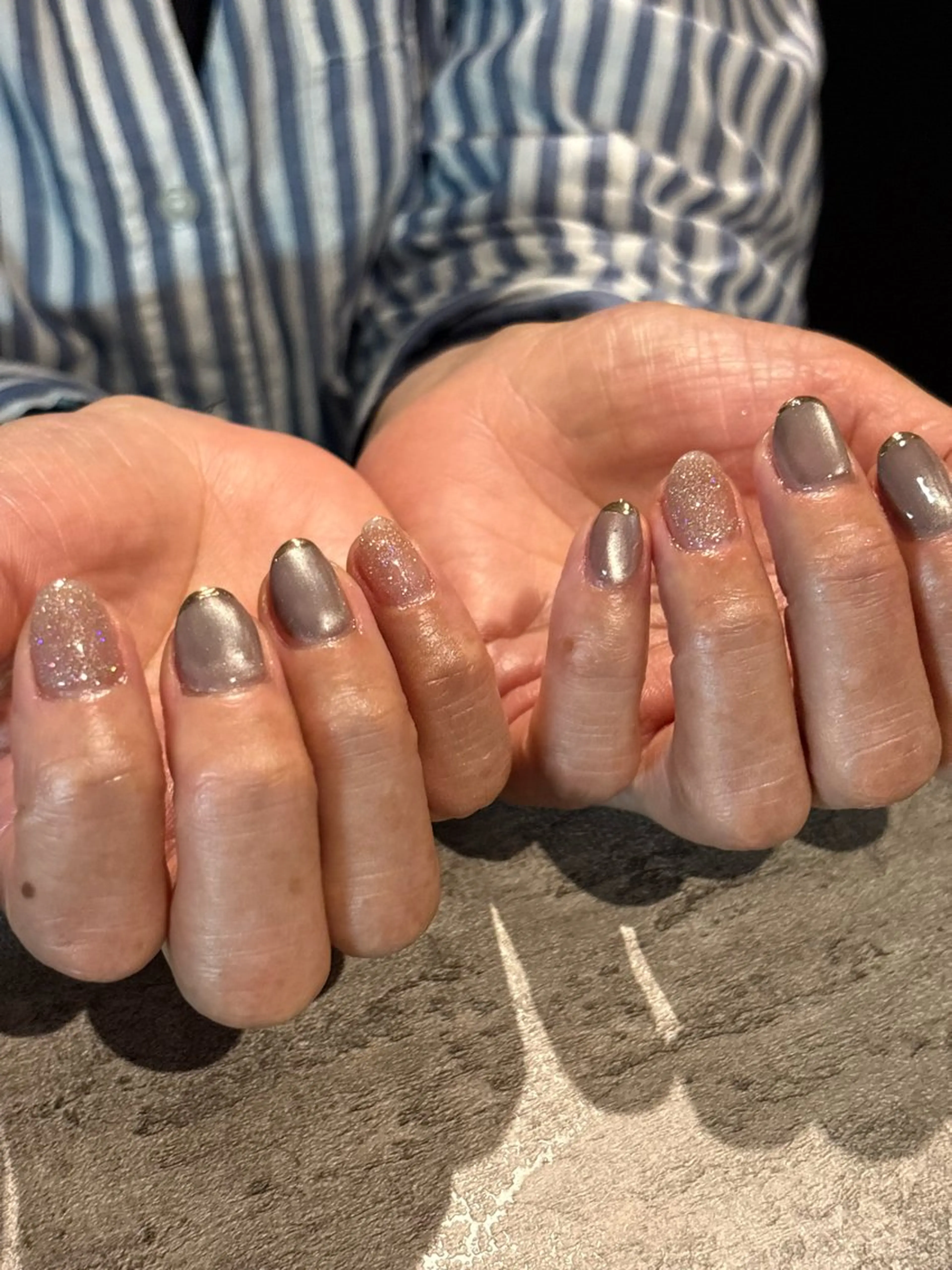 ネイル ニュアンスネイル ハンドネイル private HUE.kのネイルデザイン