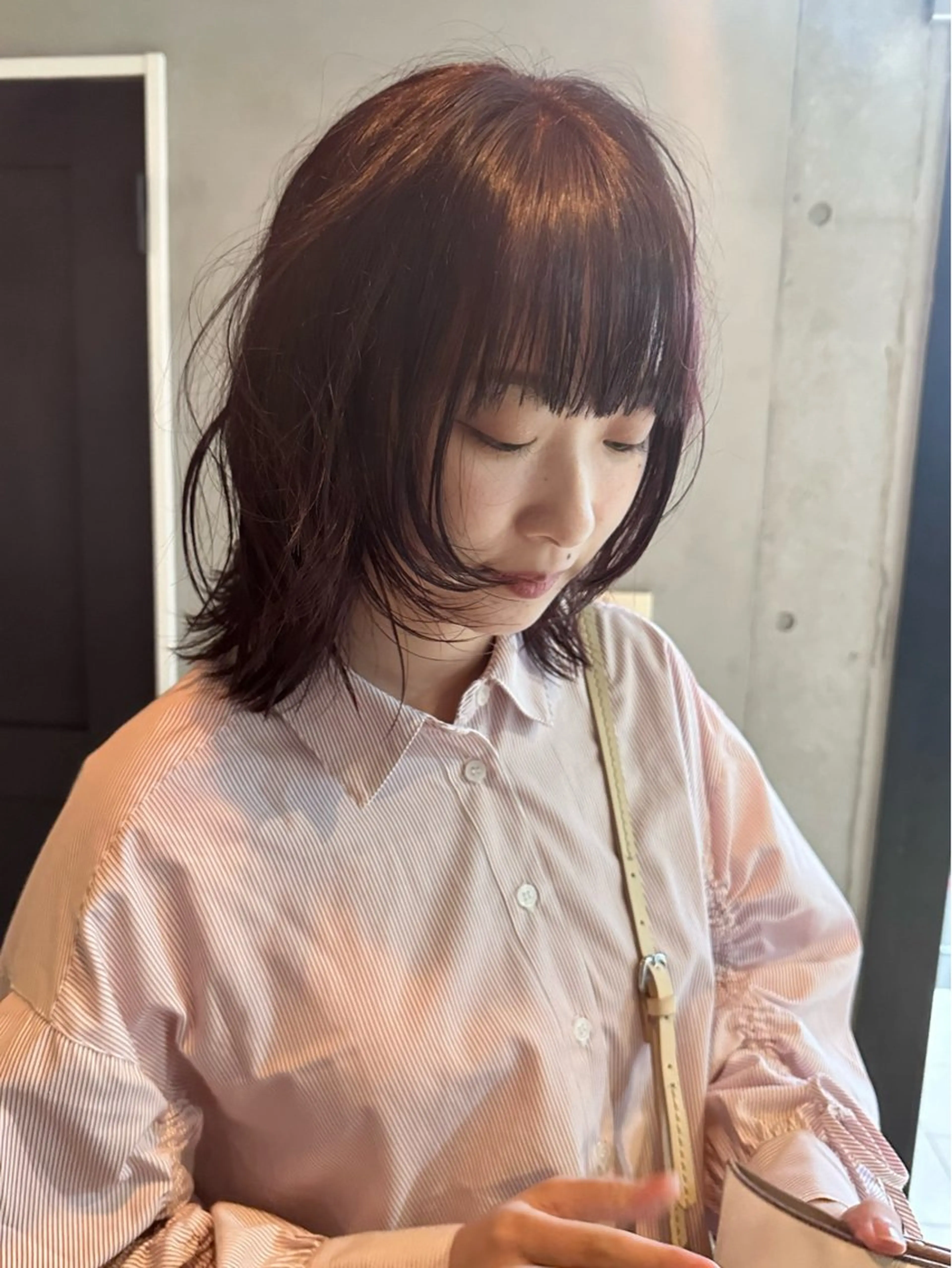 カラー 前野 日奈のヘアスタイル