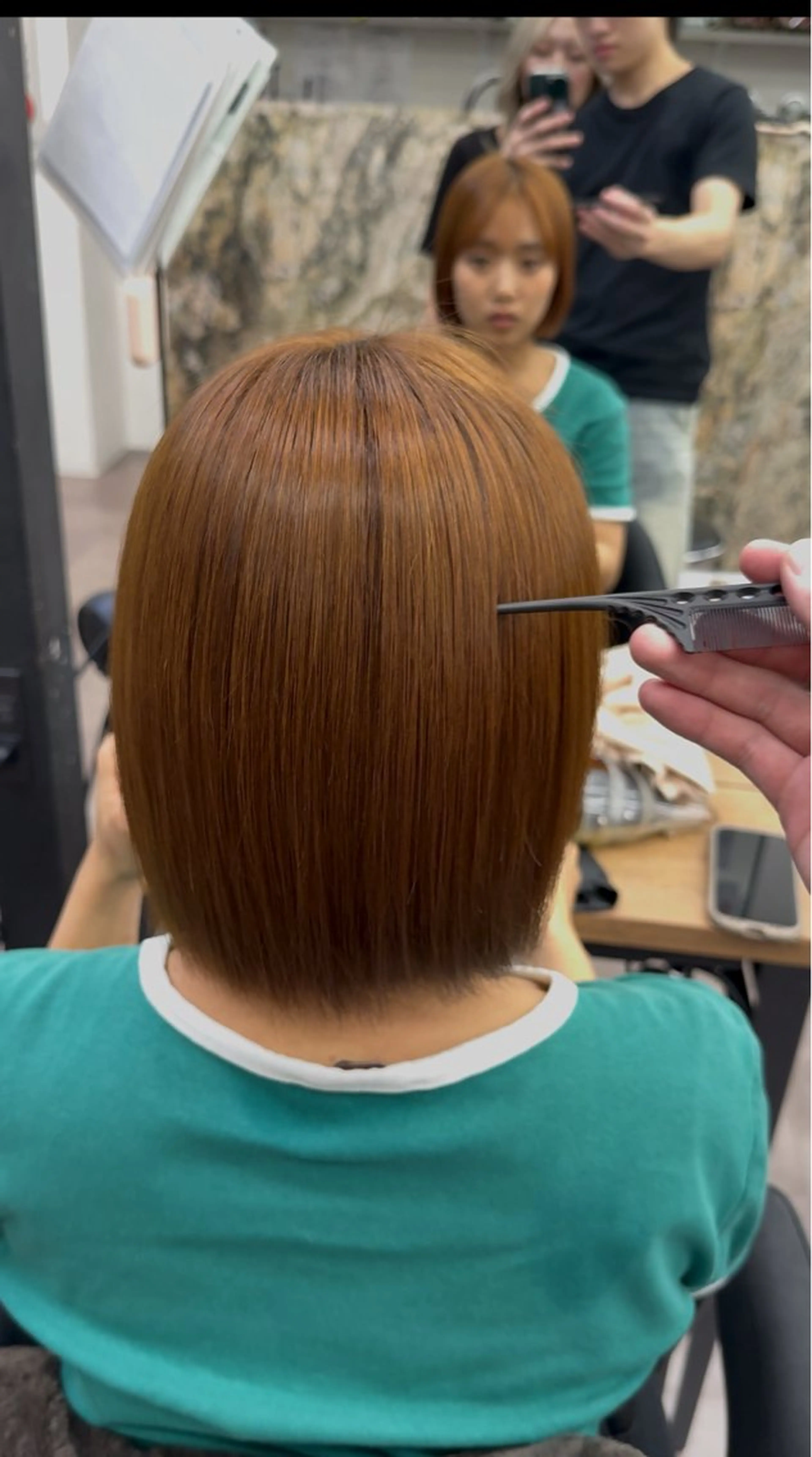 ショート ✨縮毛矯正/艶髪✨ ひろとのヘアスタイル