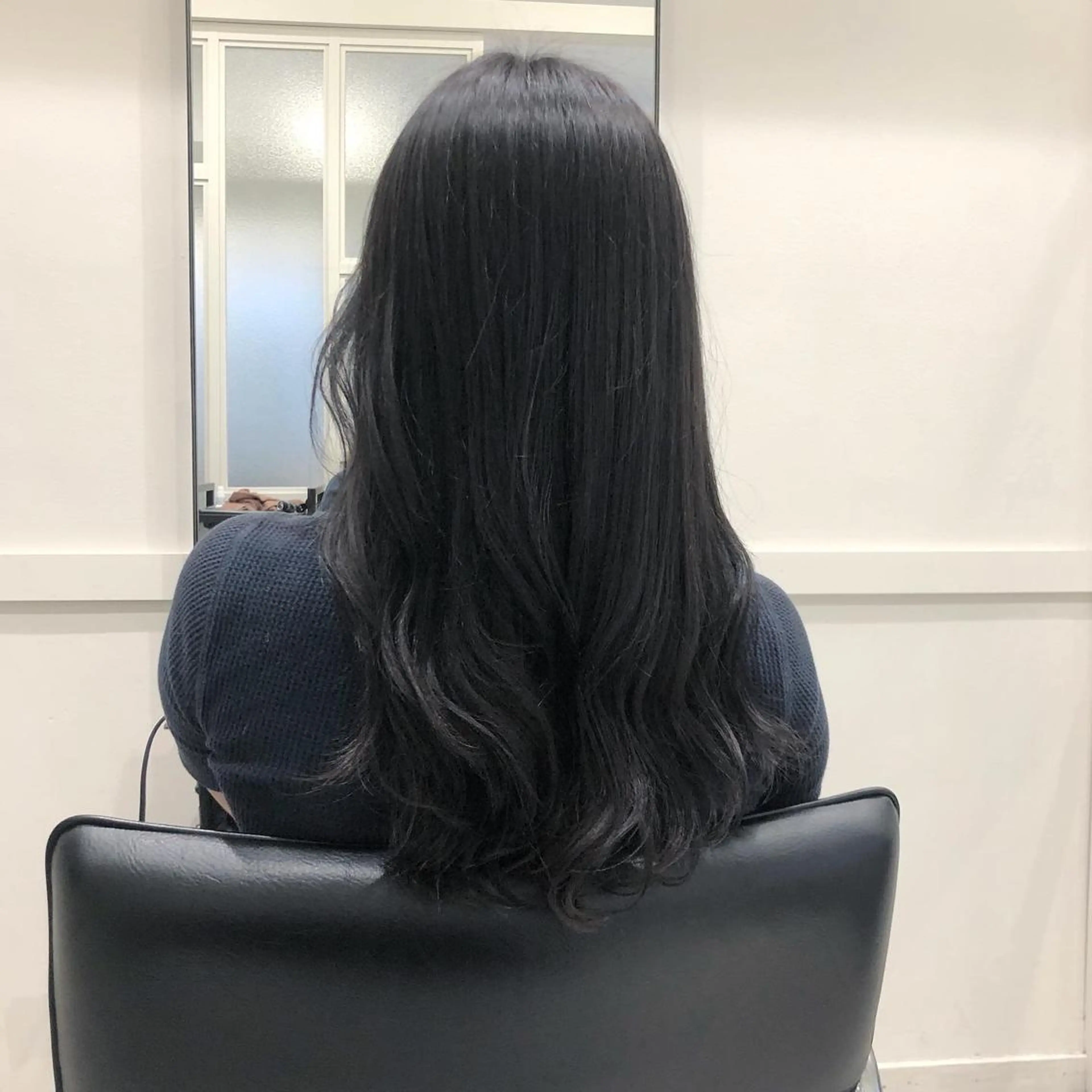 ロング カラー 黒髪 ロング GO TODAY SHAiRE SALON 横浜Mare所属・🫧こおりやま なつみ🫧のヘアスタイル