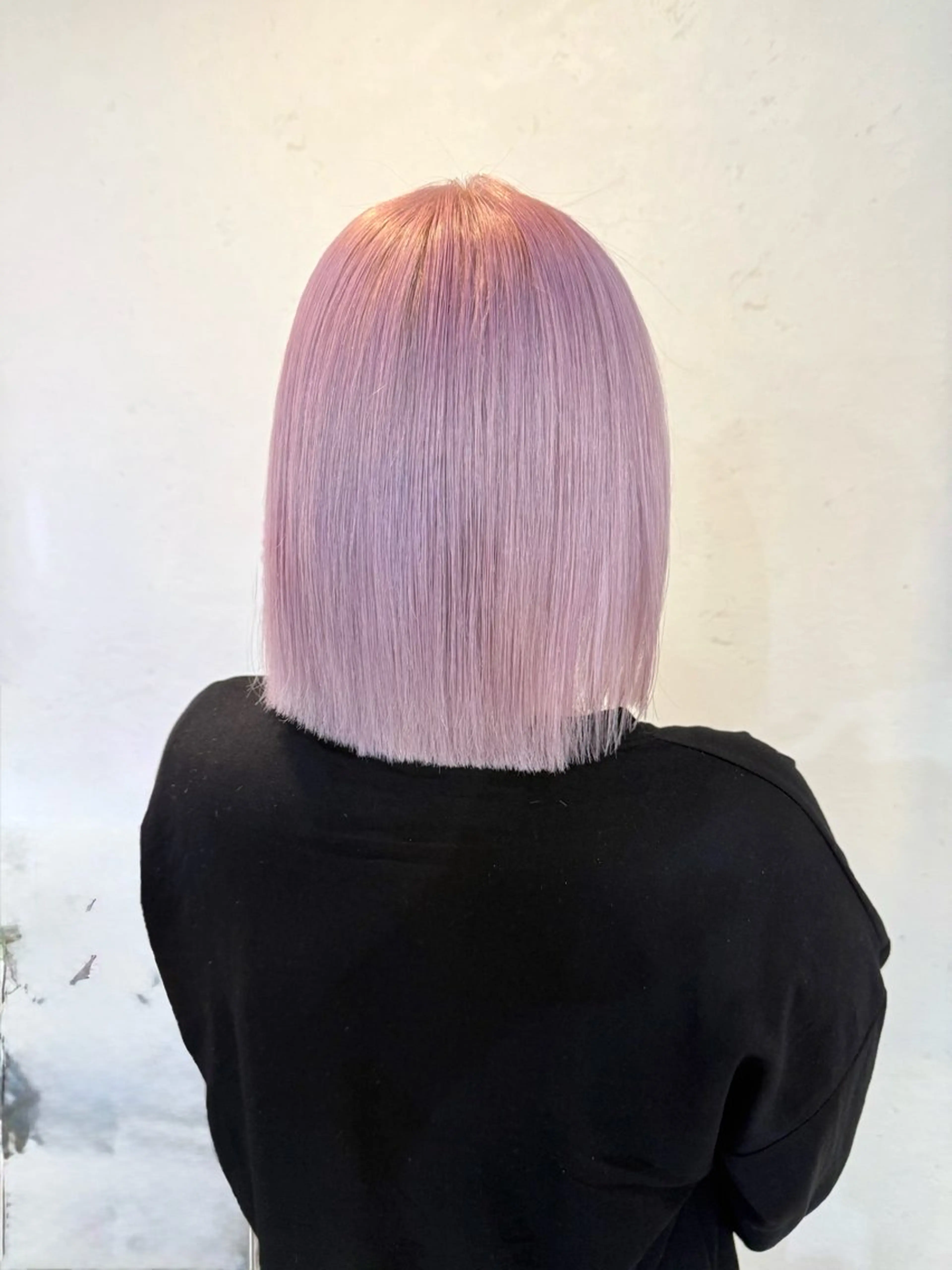 🫧ダメージ軽減🫧 うる艶ハイトーンにしたい方🎀 ケアブリーチ込みトリプルカラー+3Stepトリートメントの写真