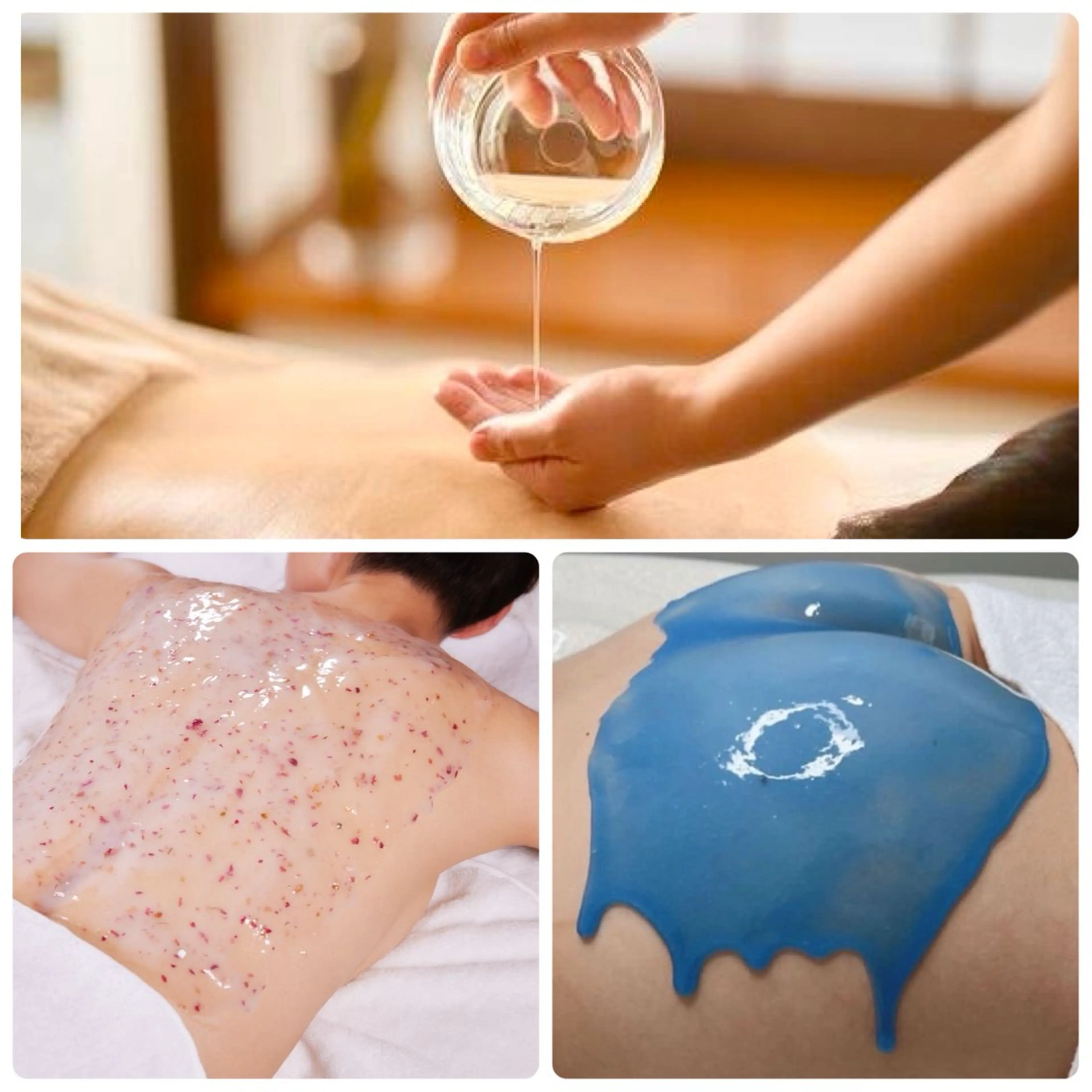 アロマリンパマッサージ６０分+選べるハイドロジェリーマスク【背中orヒップ】の写真