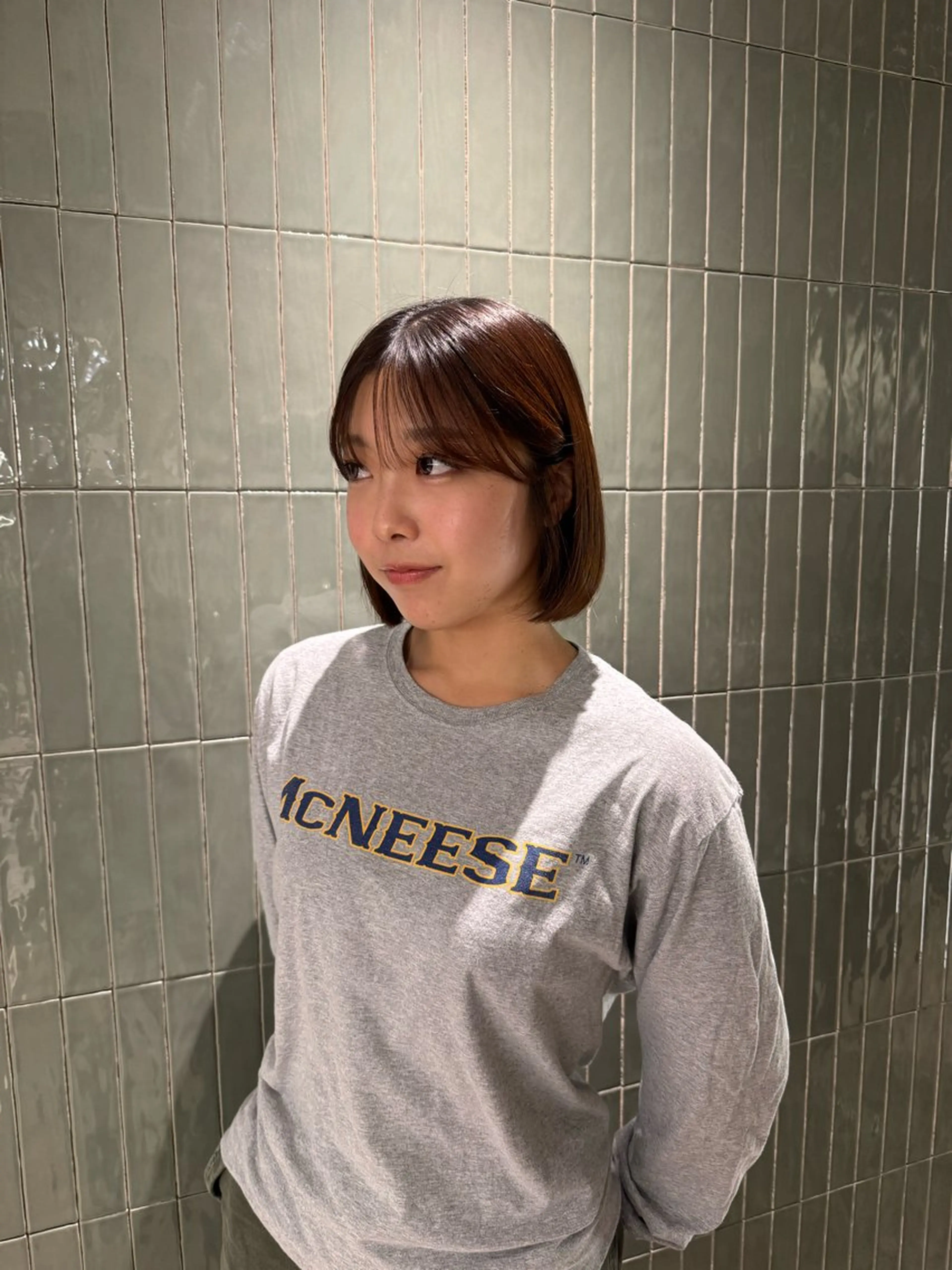 ショート ボブ ホリグチ ルナのヘアスタイル