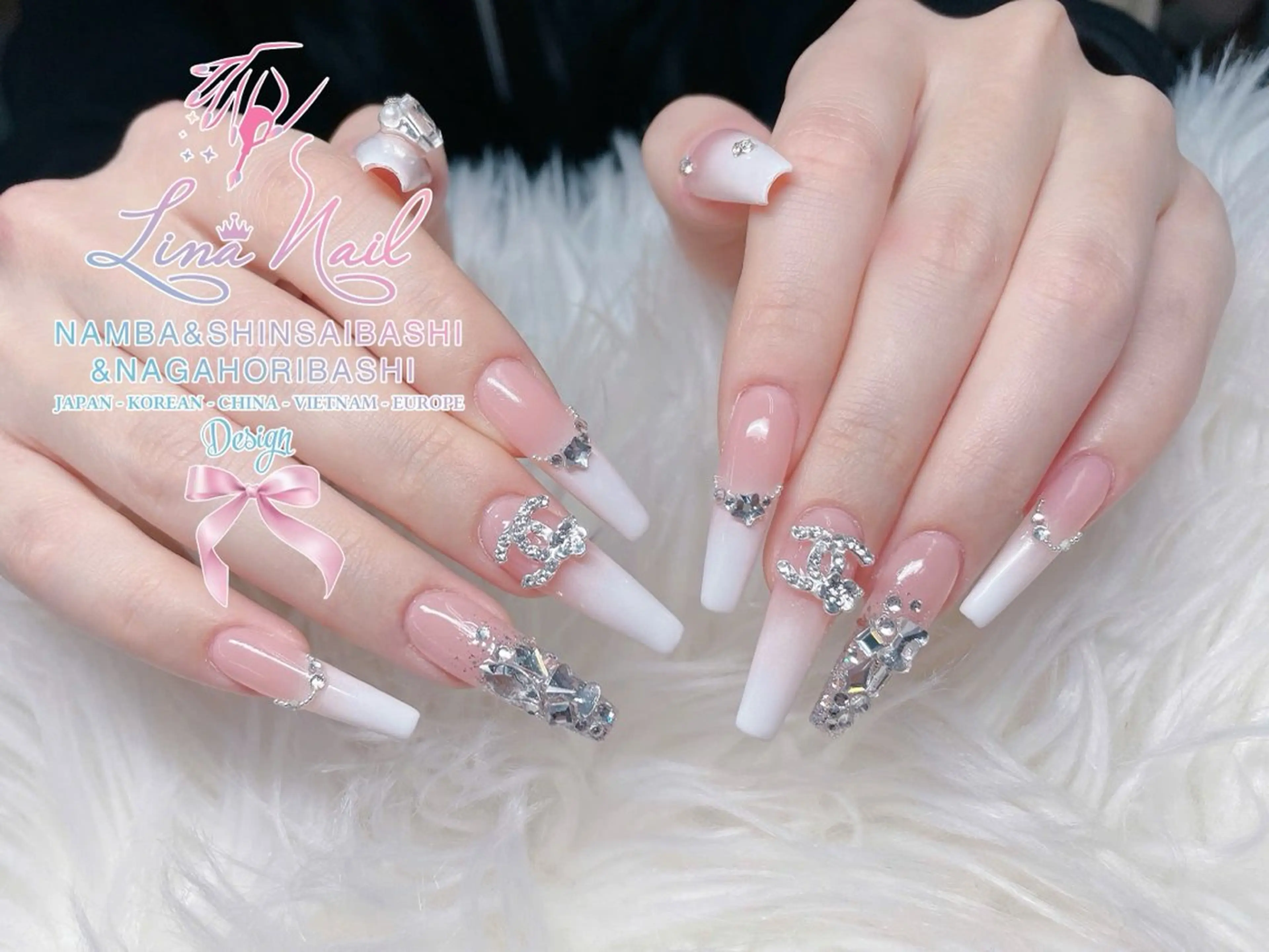 ネイル フットネイル ジェルネイル 持ち込み ネイルチップ ハンドネイル リナネイル 長堀橋店／東心斎橋店のネイルデザイン