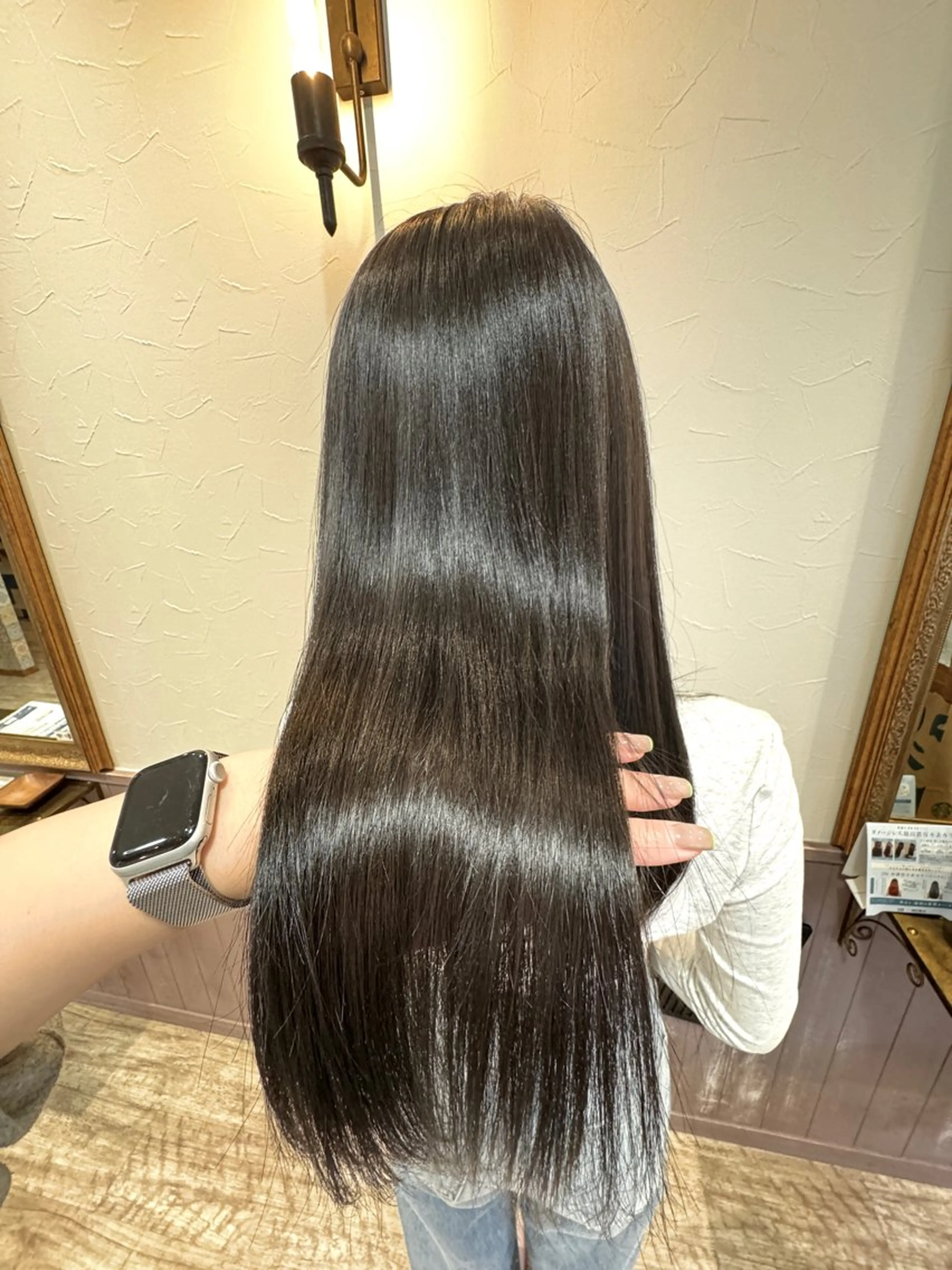 ロング カラー カット ヘアカラー トリートメント 矢場町/ダブルカラー /レイヤー/アリサのヘアスタイル