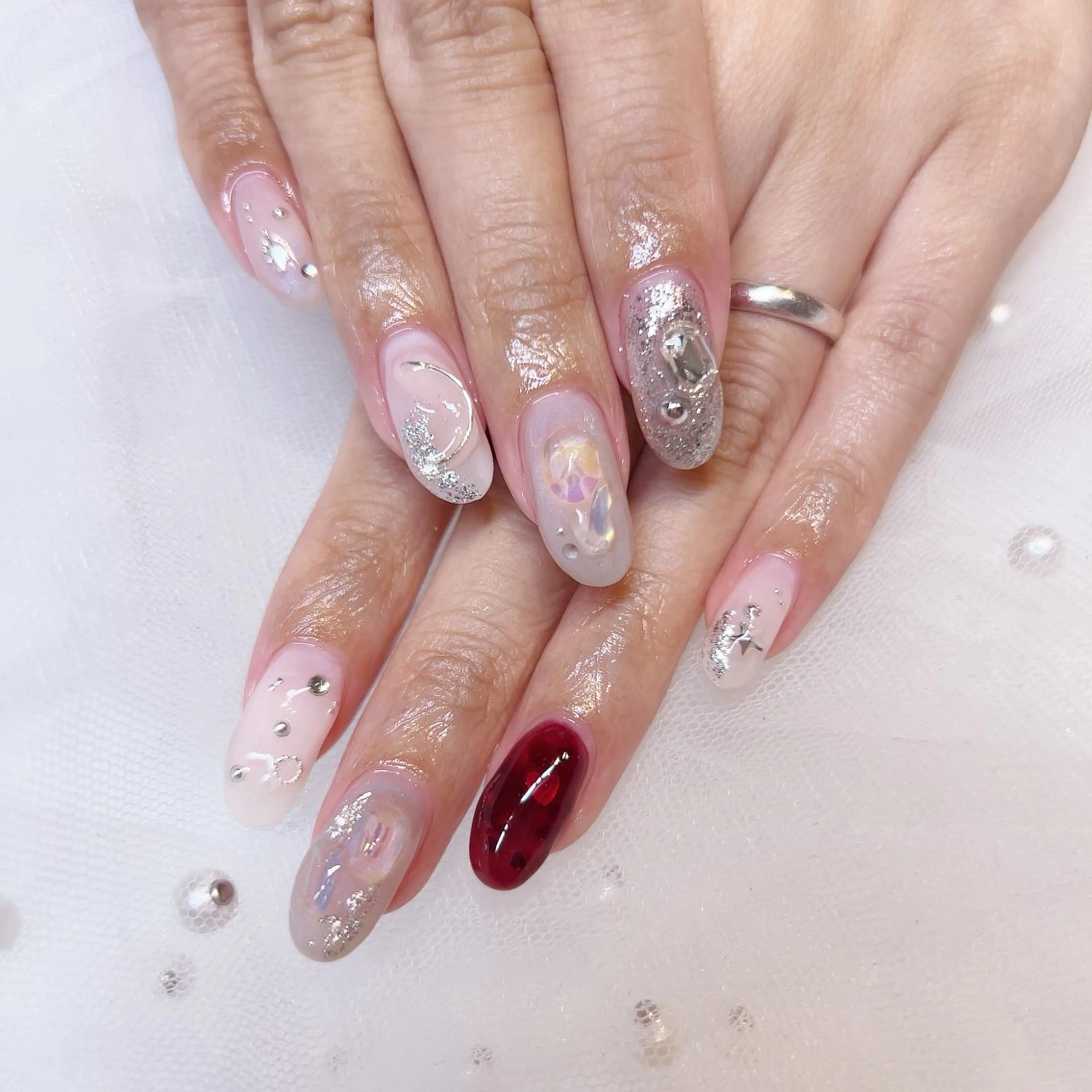 ネイル ハンドネイル nail salon pearのネイルデザイン