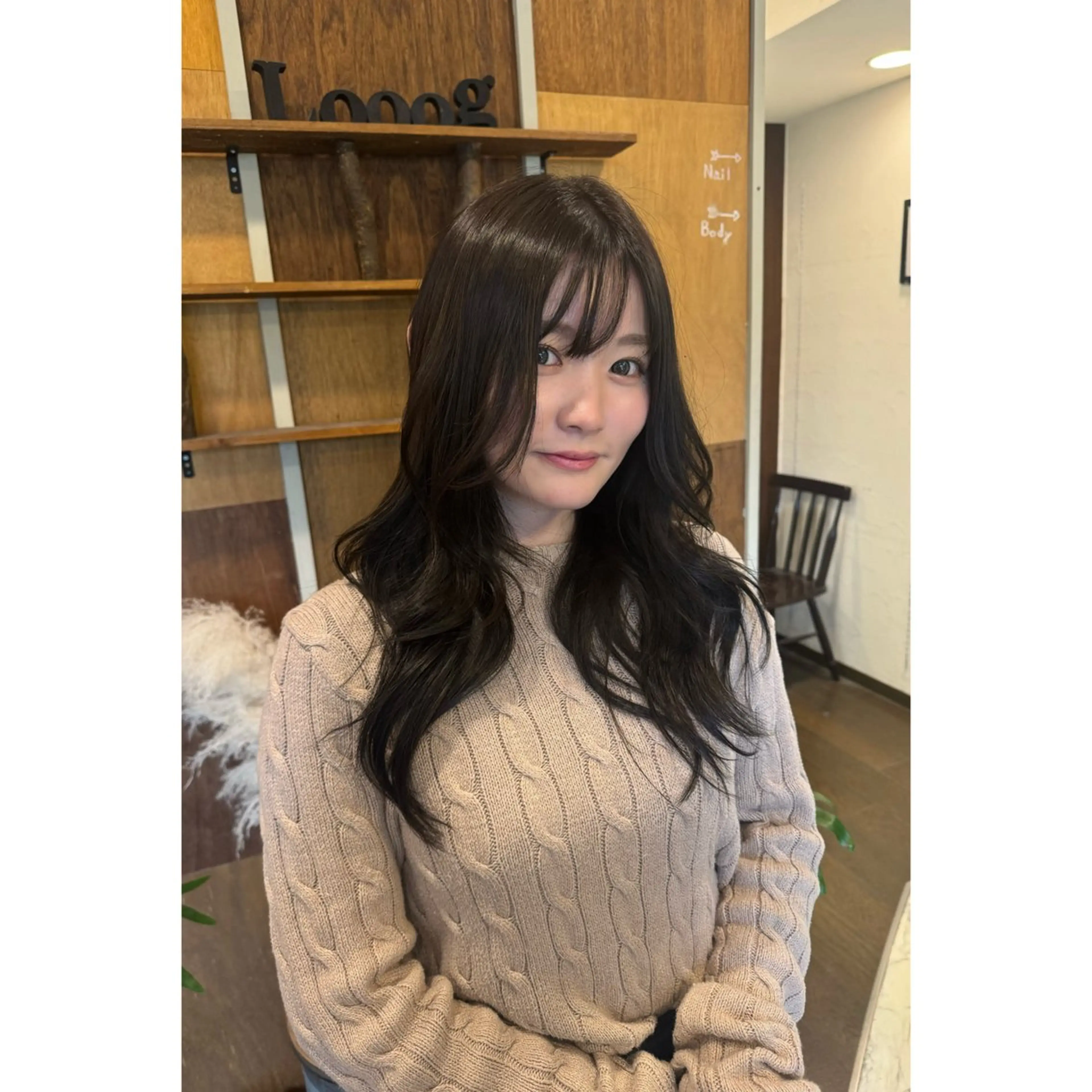 ロング カラー ヘアカラー ハイトーン/ ダブルカラー/透明感のヘアスタイル