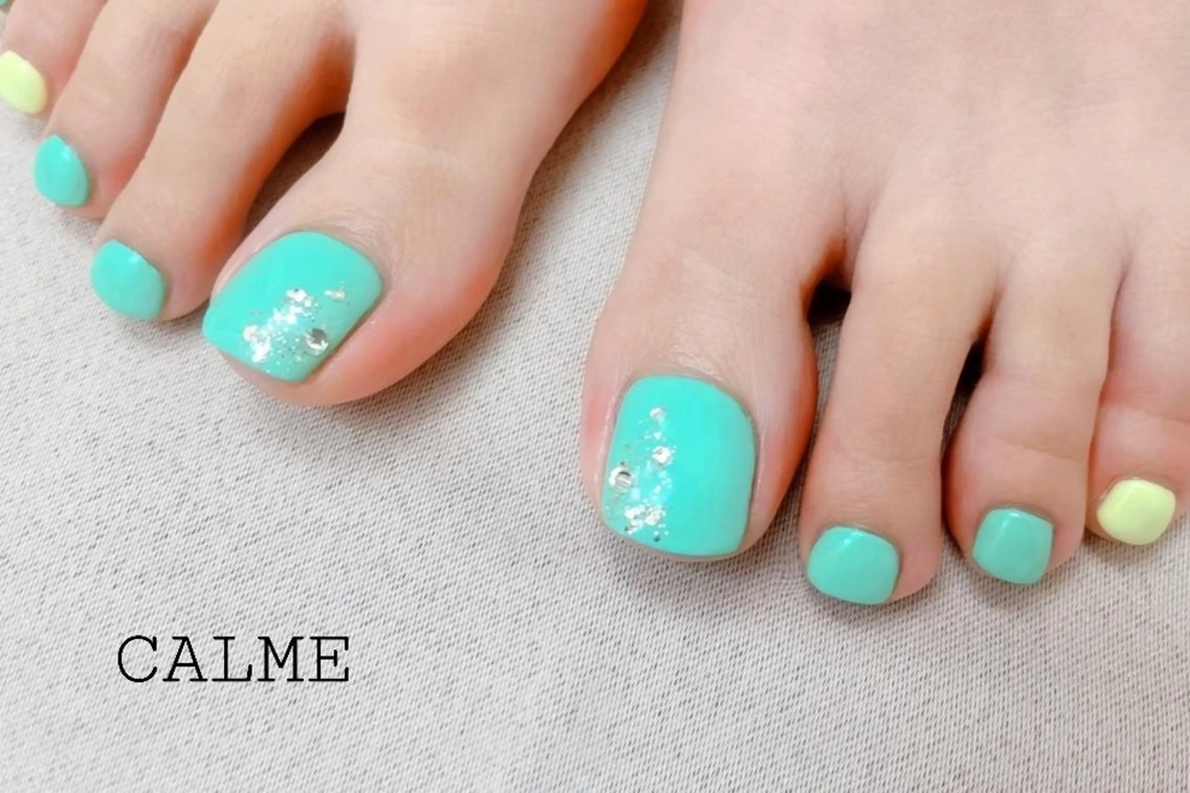 ネイル フットネイル フットネイル CALME ♡のネイルデザイン