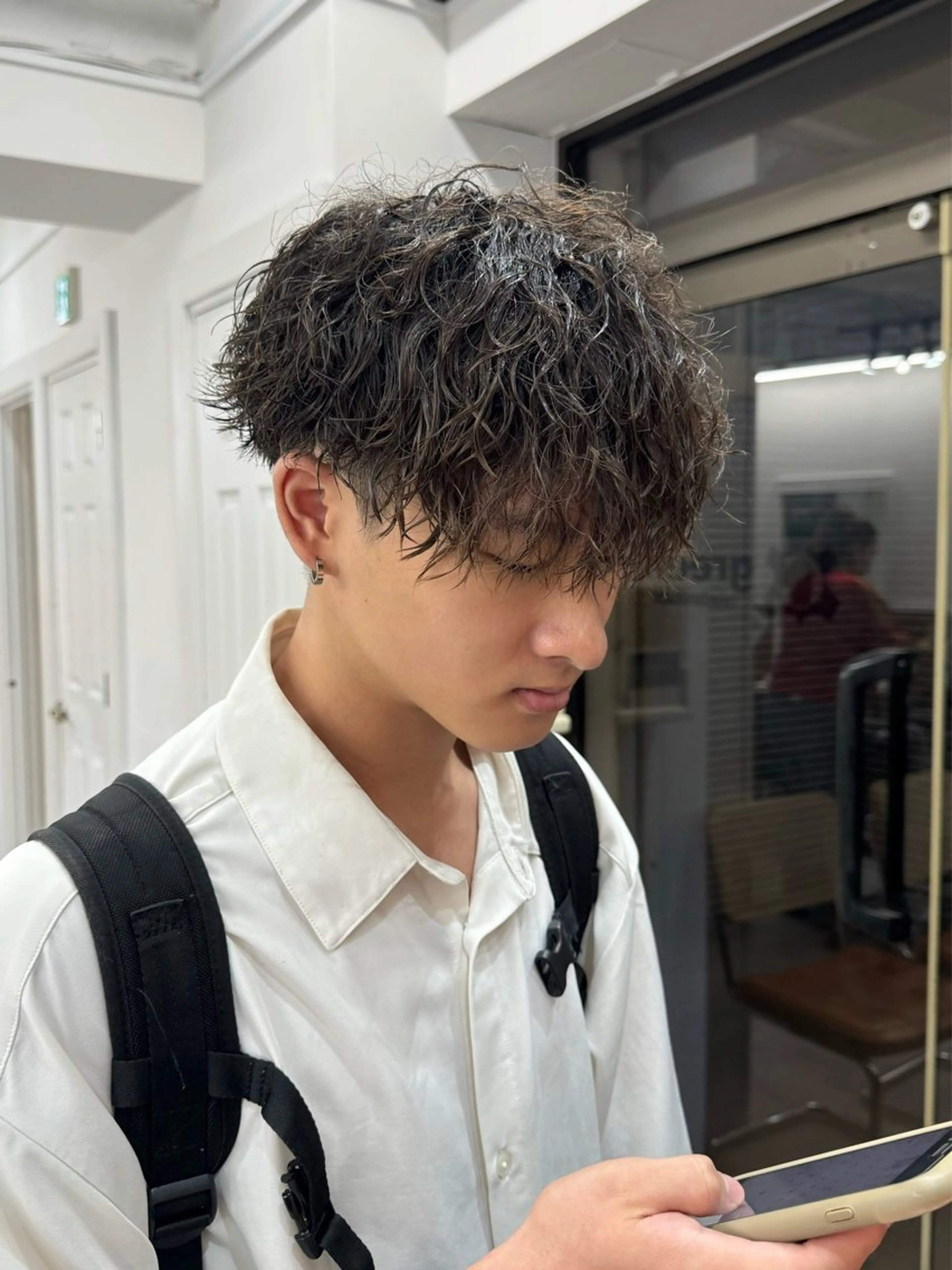 【☘️12月限定価格☘️】ツイストスパイラルパーマ+カット+トリートメントの写真