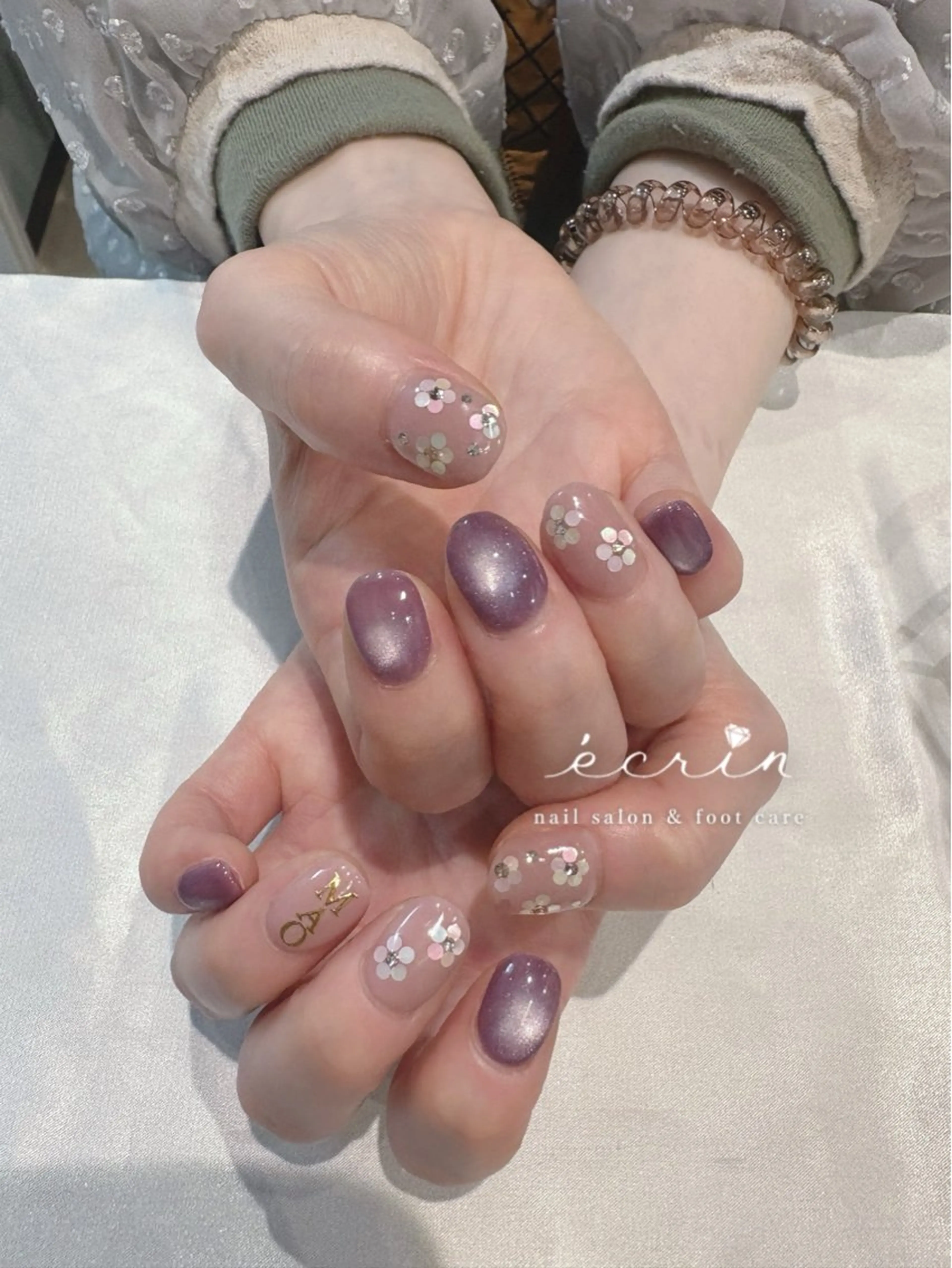 ネイル ecrin エクラン Haruka🌼のネイルデザイン