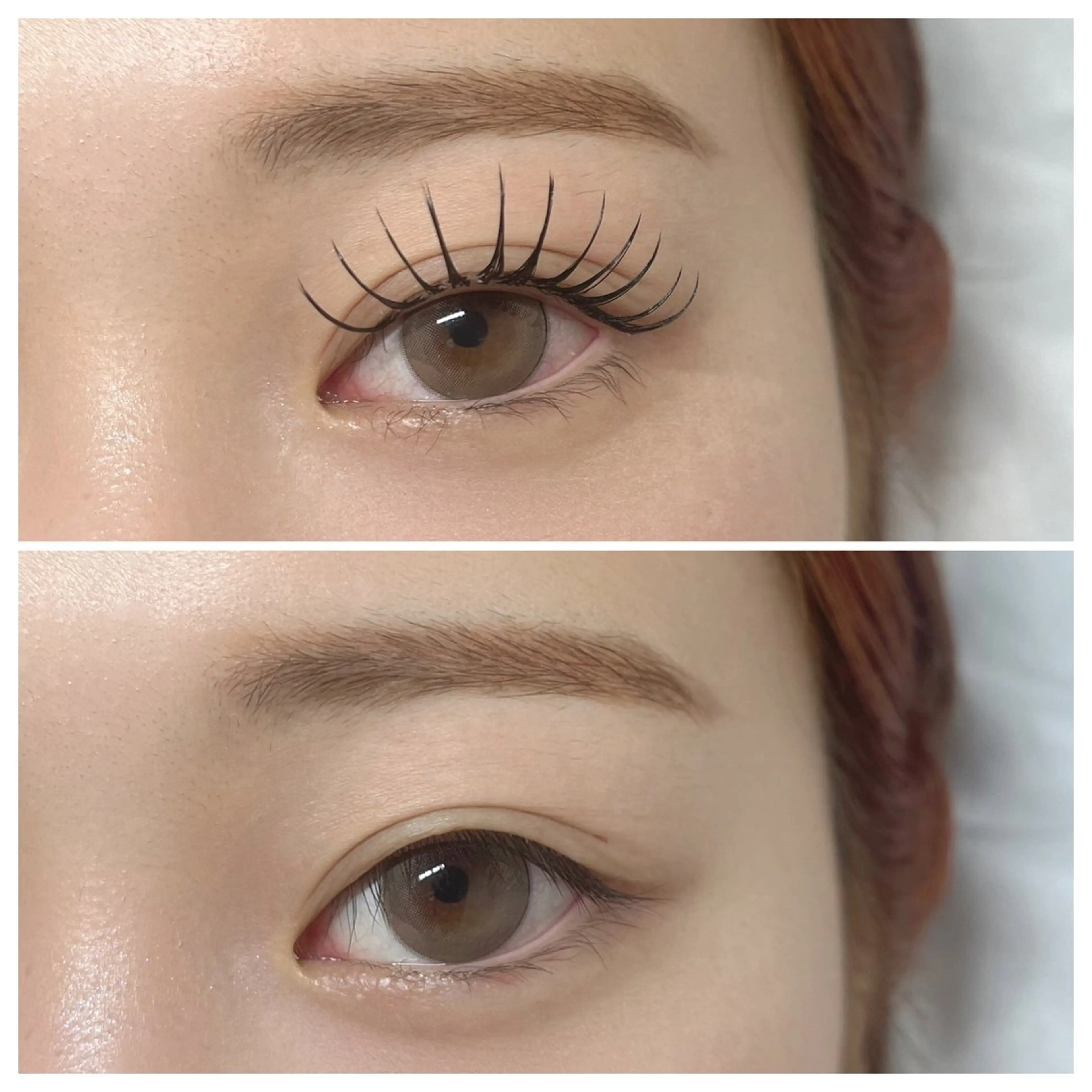 🤍&healthyアンドヘルシー(マツエク×パーマ)フラットラッシュ120までの写真