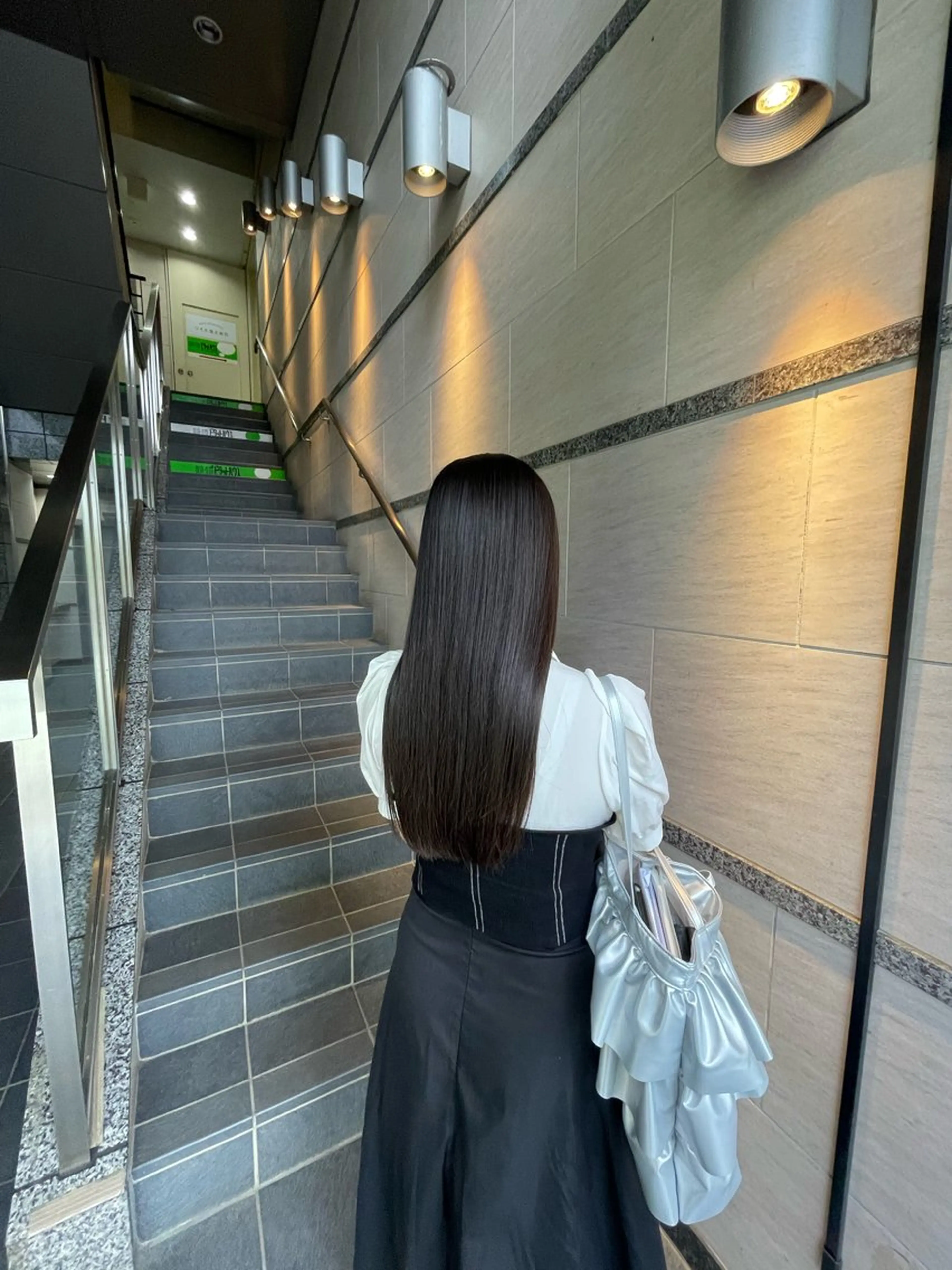 ロング カット 縮毛矯正 縮毛矯正、似合わせ カット✂️大谷勇輝のヘアスタイル