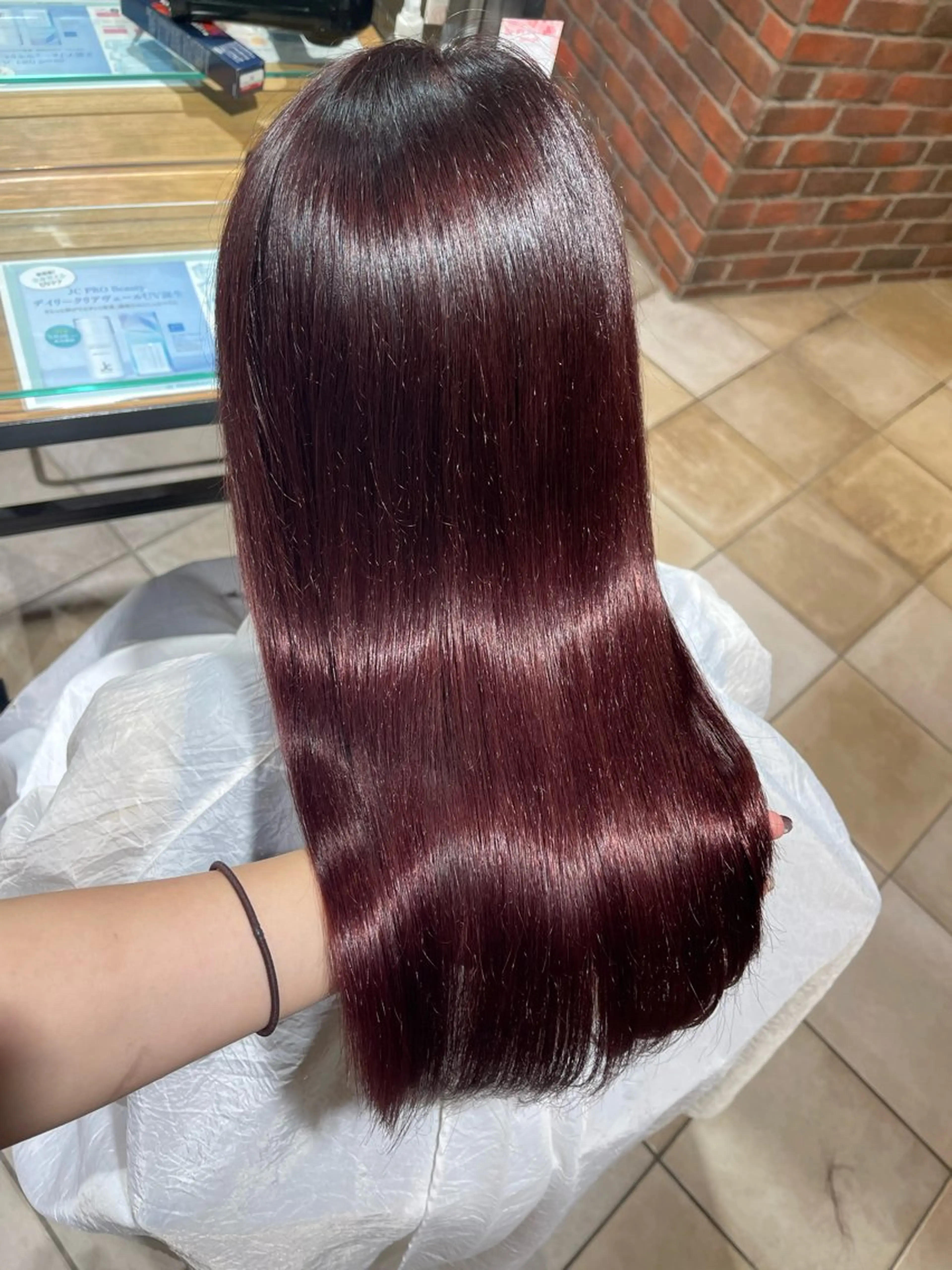 セミロング カラー 髪質改善 トリートメント 【ROA】 MISUZU✨のヘアスタイル