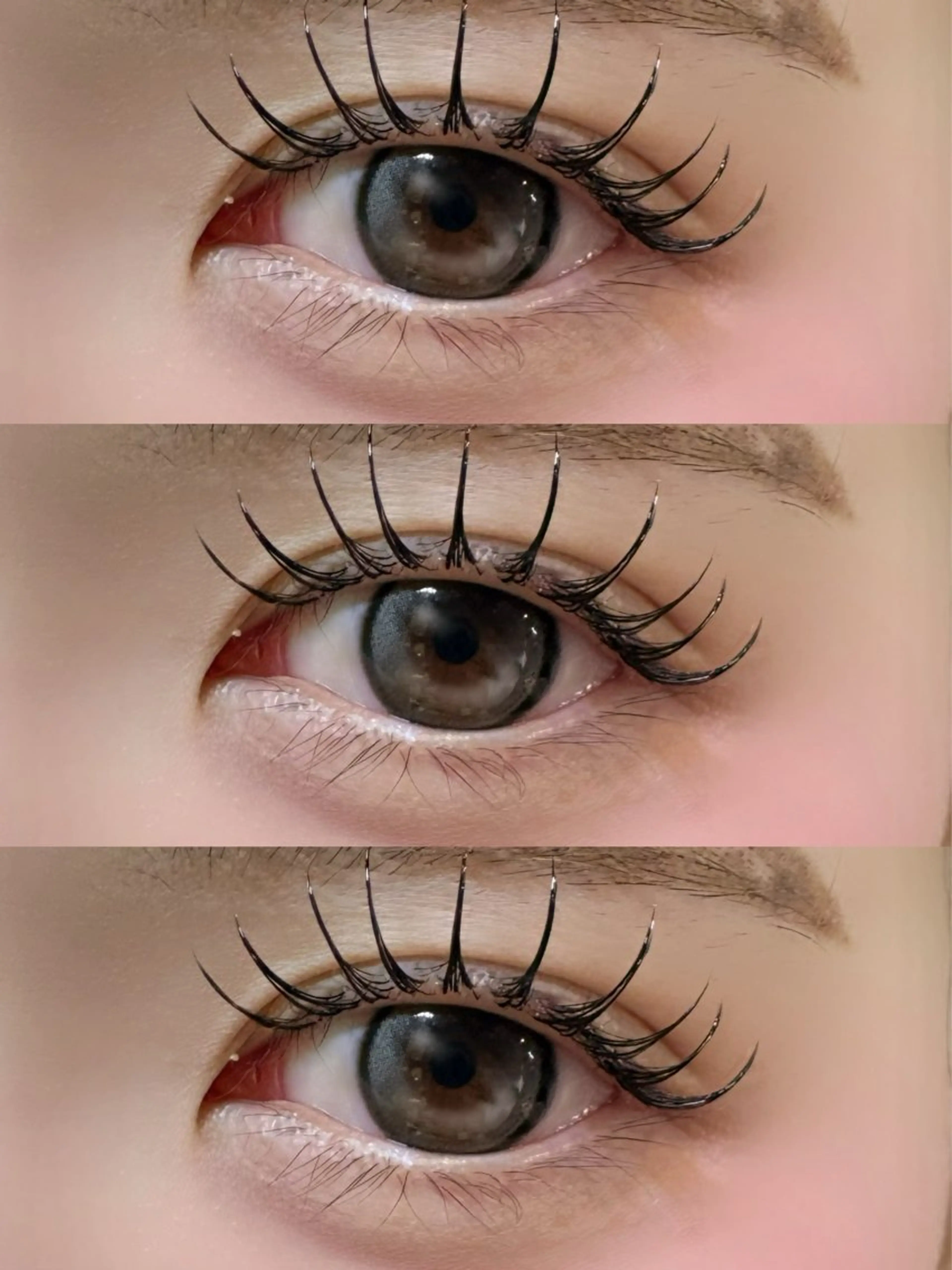 【まつげエクステ】flat lash 140本までつけ放題🩷上下振り分け可能🩷の写真