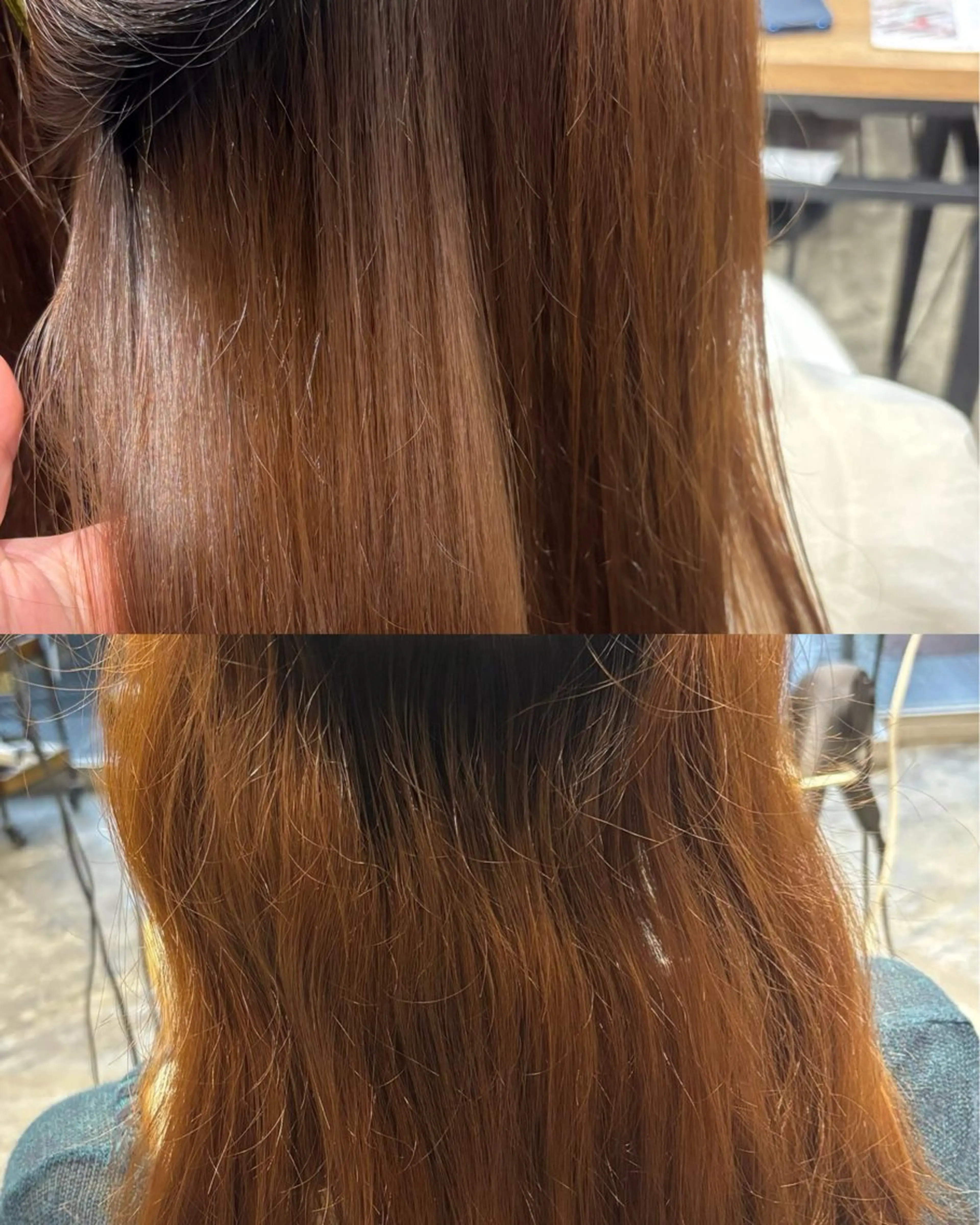 カット➕髪質改善ストレートの写真