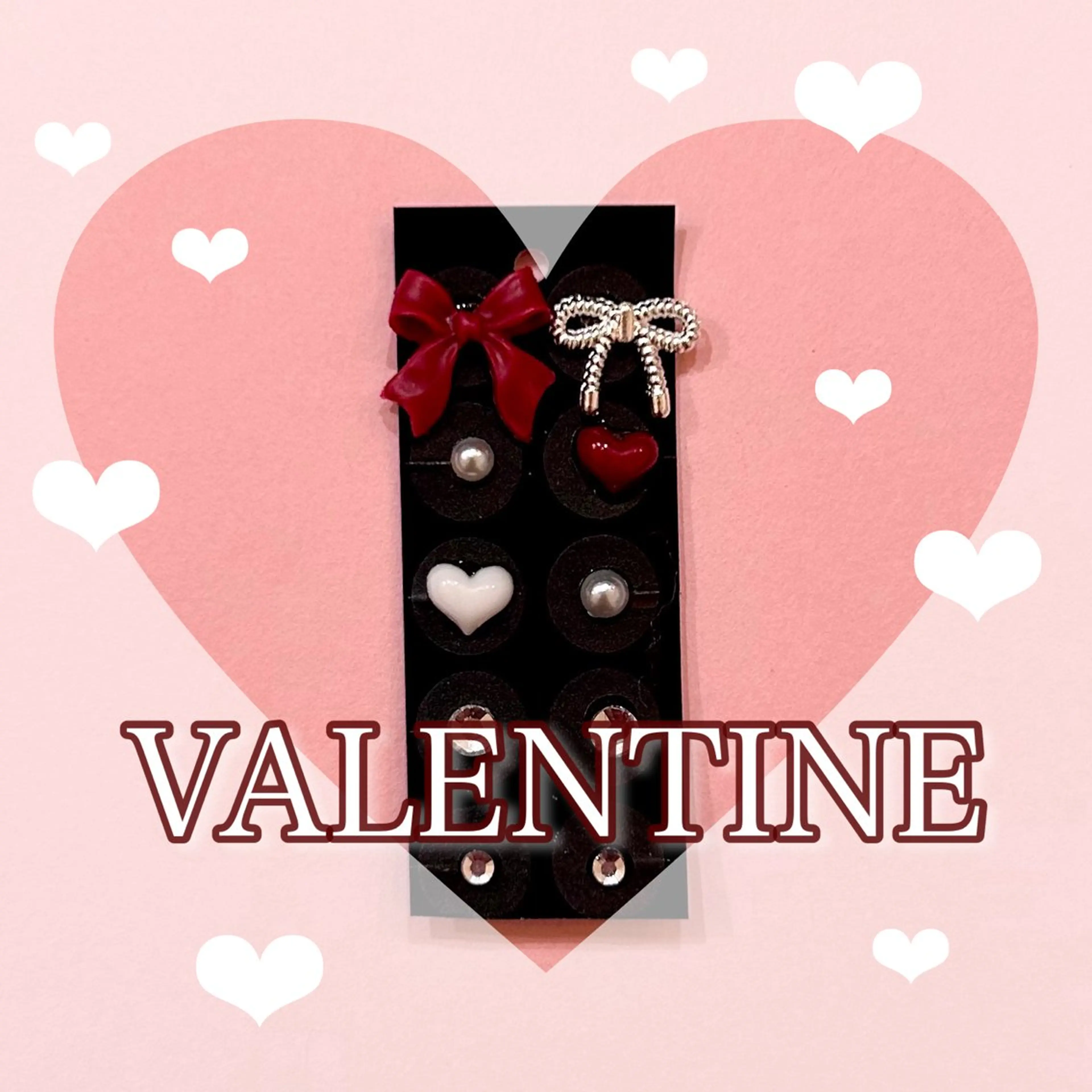 💗🍫 先着1名様限定‼️バレンタイン③🍫💗耳ツボ＆まつ毛パーマ‎♡𓊆美容成分たっぷりコーティング付き𓊇♡の写真