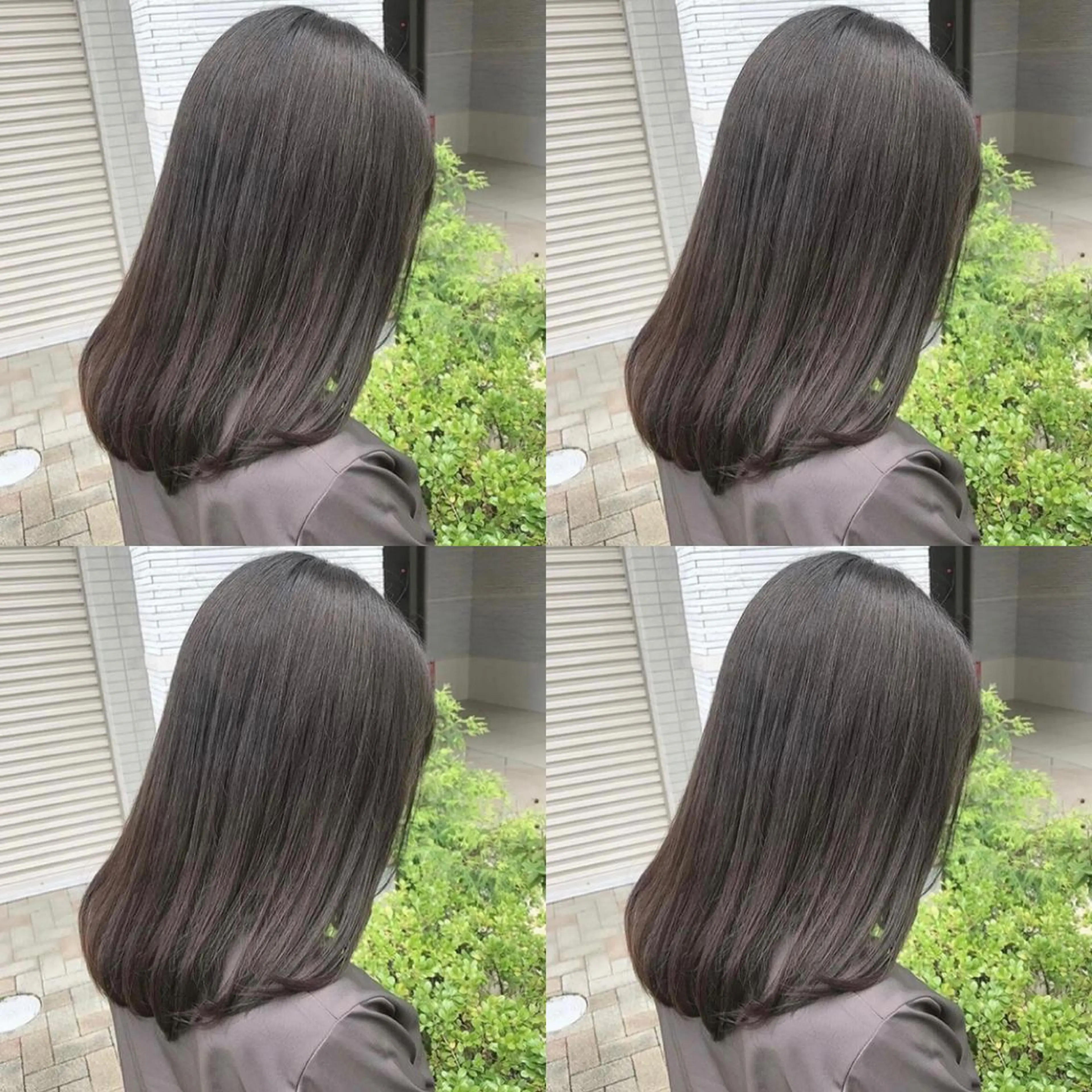 ミディアム 亀川蓮 Agu hairのヘアスタイル