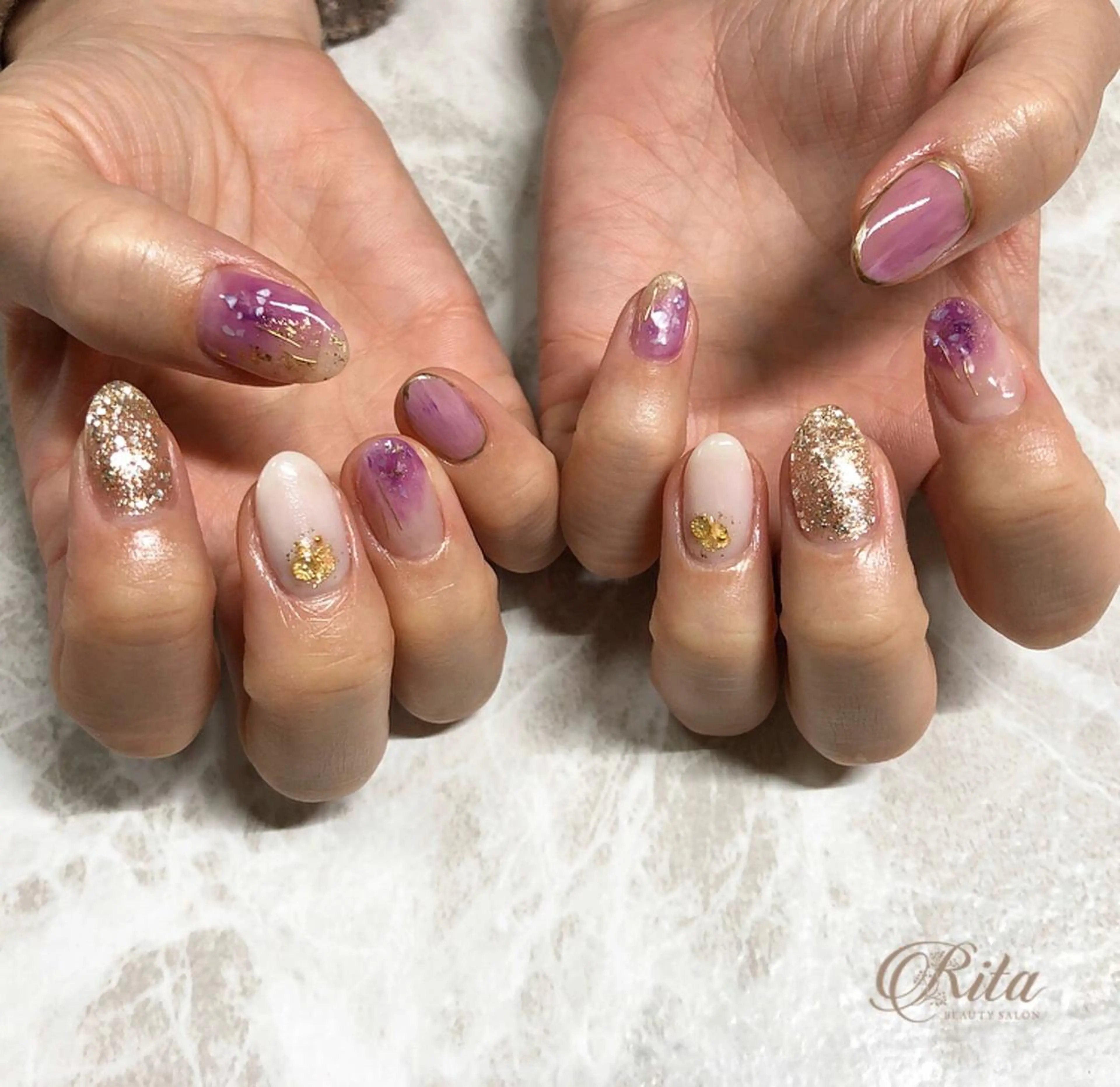 ネイル Rio 𓍼のネイルデザイン