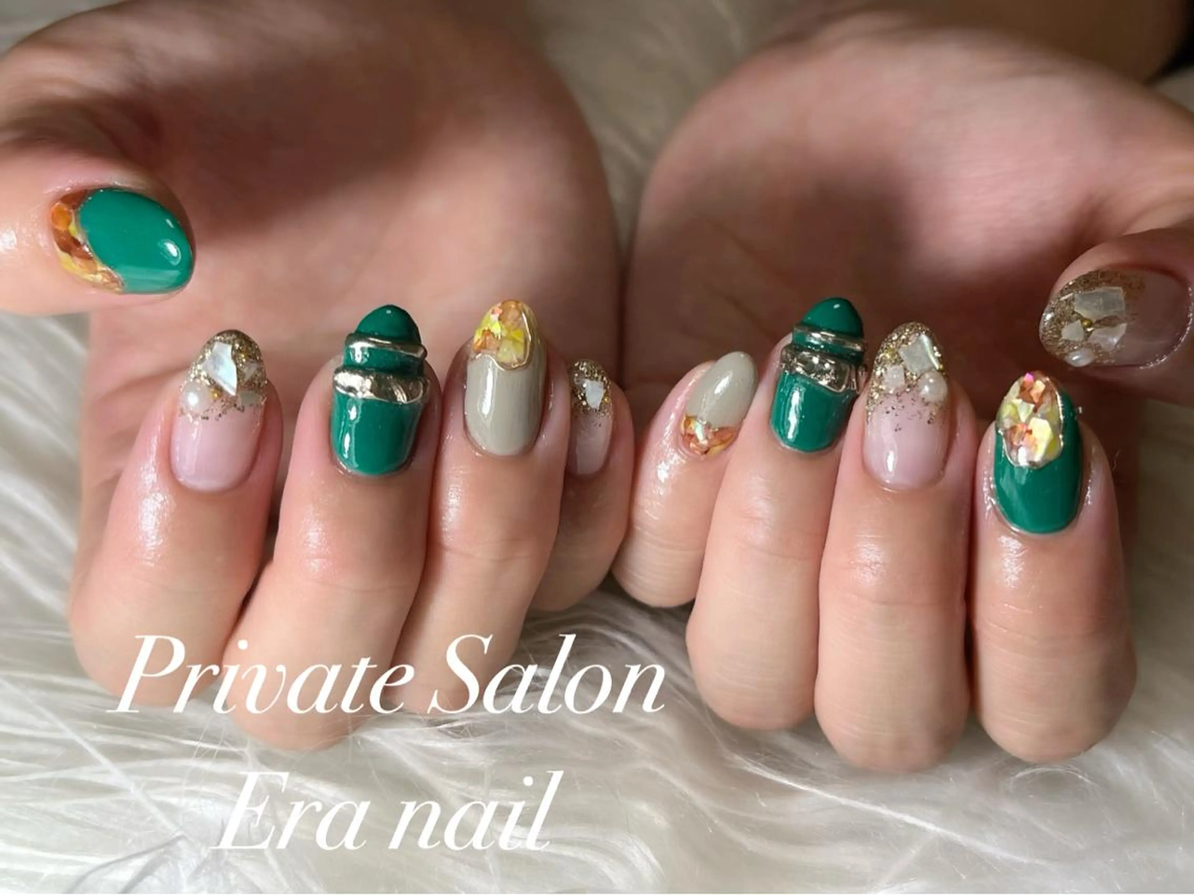 ネイル 持ち込み Era nailのネイルデザイン