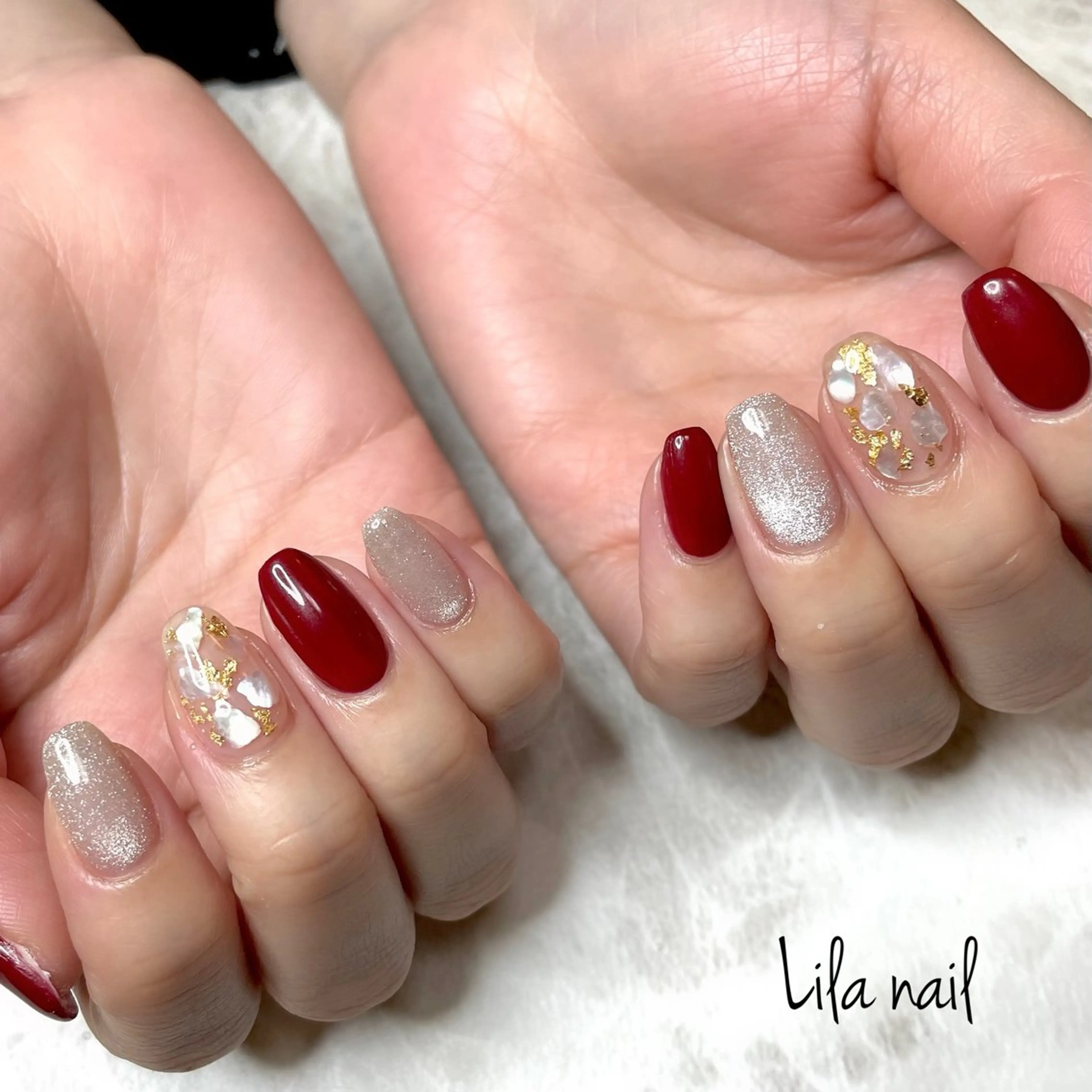 ネイル ハンドネイル ハンドケア Lila nail. harukaのネイルデザイン