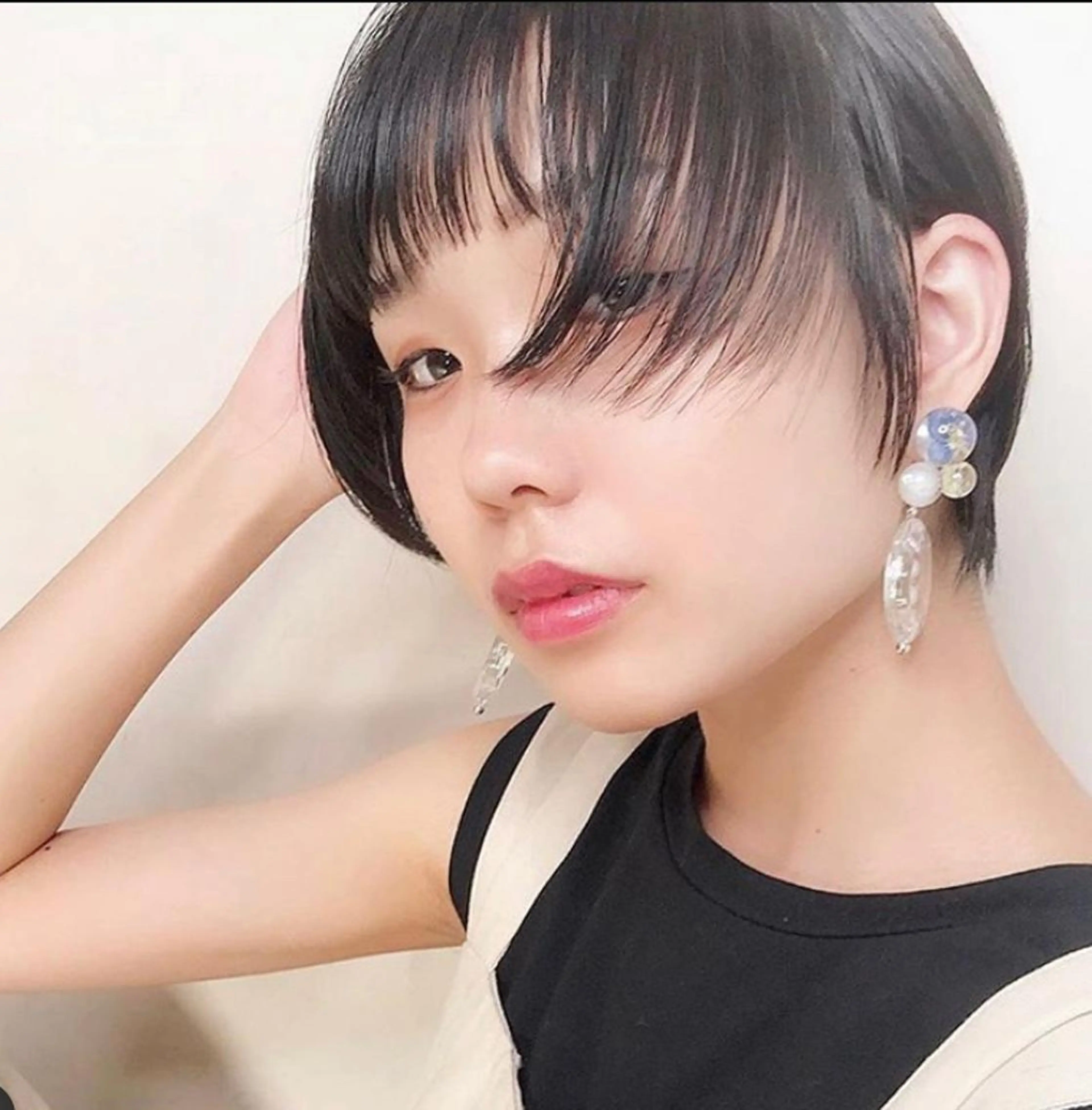 ショート 🦋ミルクティーベー ジュ🦋mayukiのヘアスタイル
