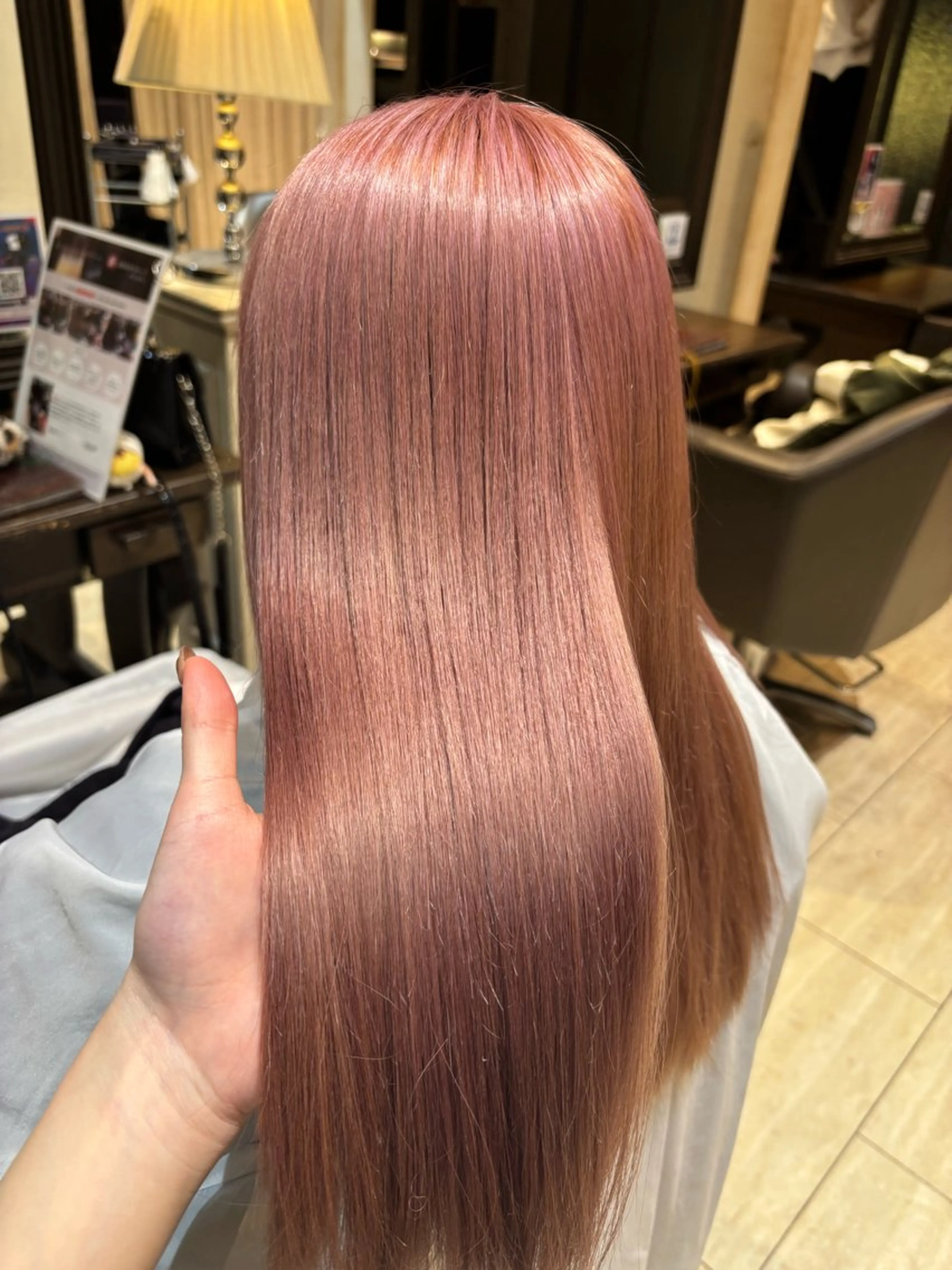 カラー カット ヘアカラー トリートメント ハイトーン/韓国 レイヤー🎀まおのヘアスタイル