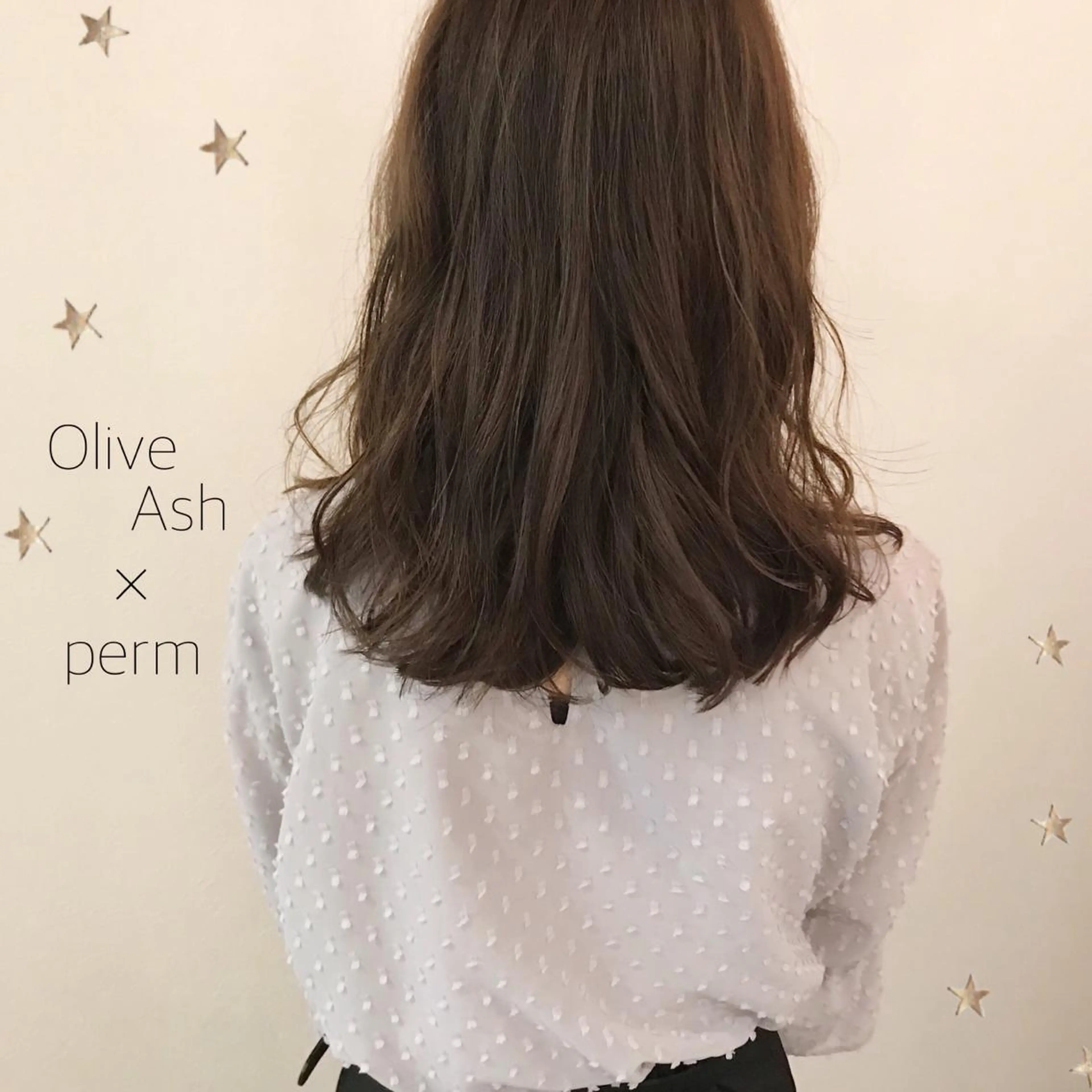 セミロング カラー パーマ salon AKIRA所属・市川 千夏のヘアスタイル