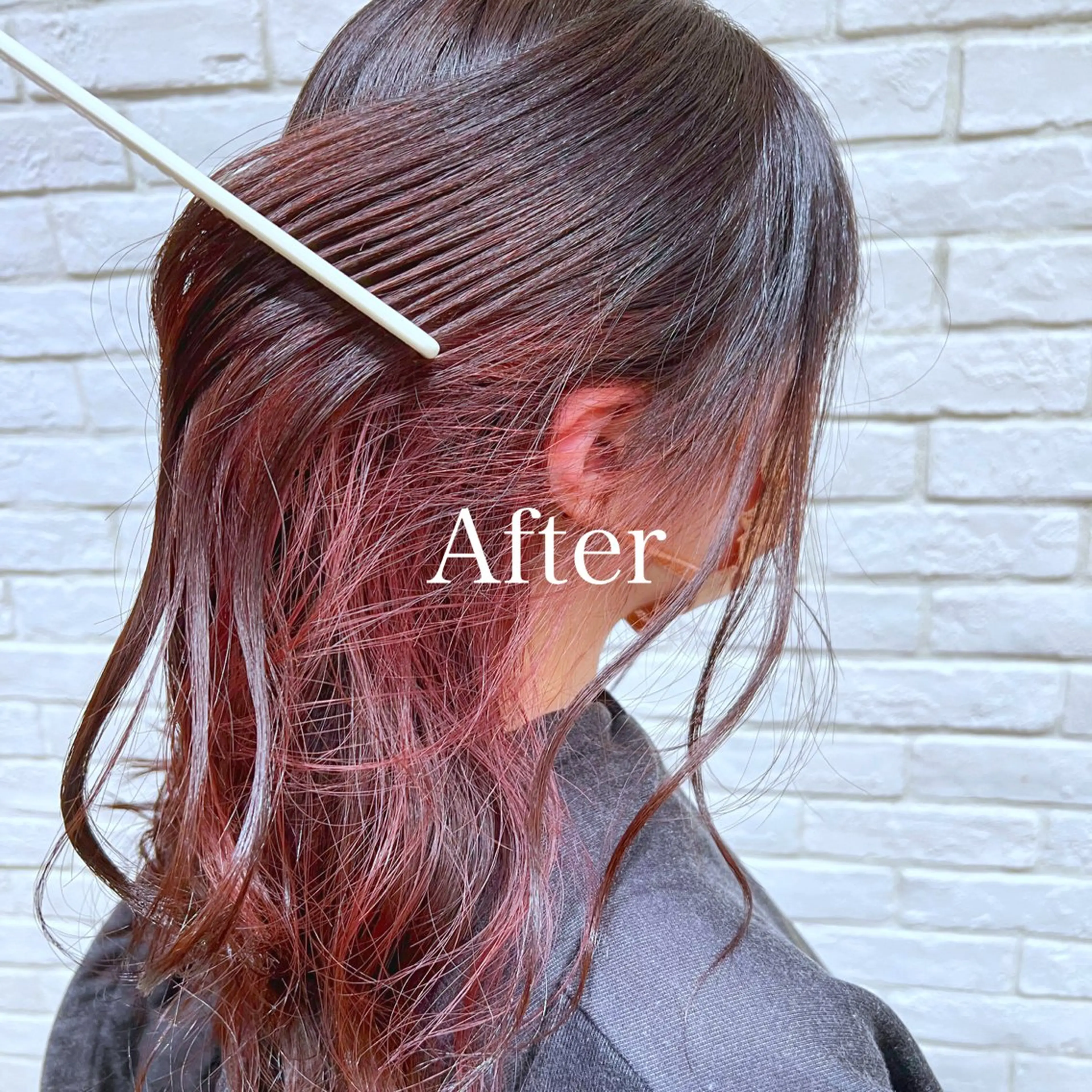 セミロング カラー レディースヘア💫 加藤たいが🐯のヘアスタイル