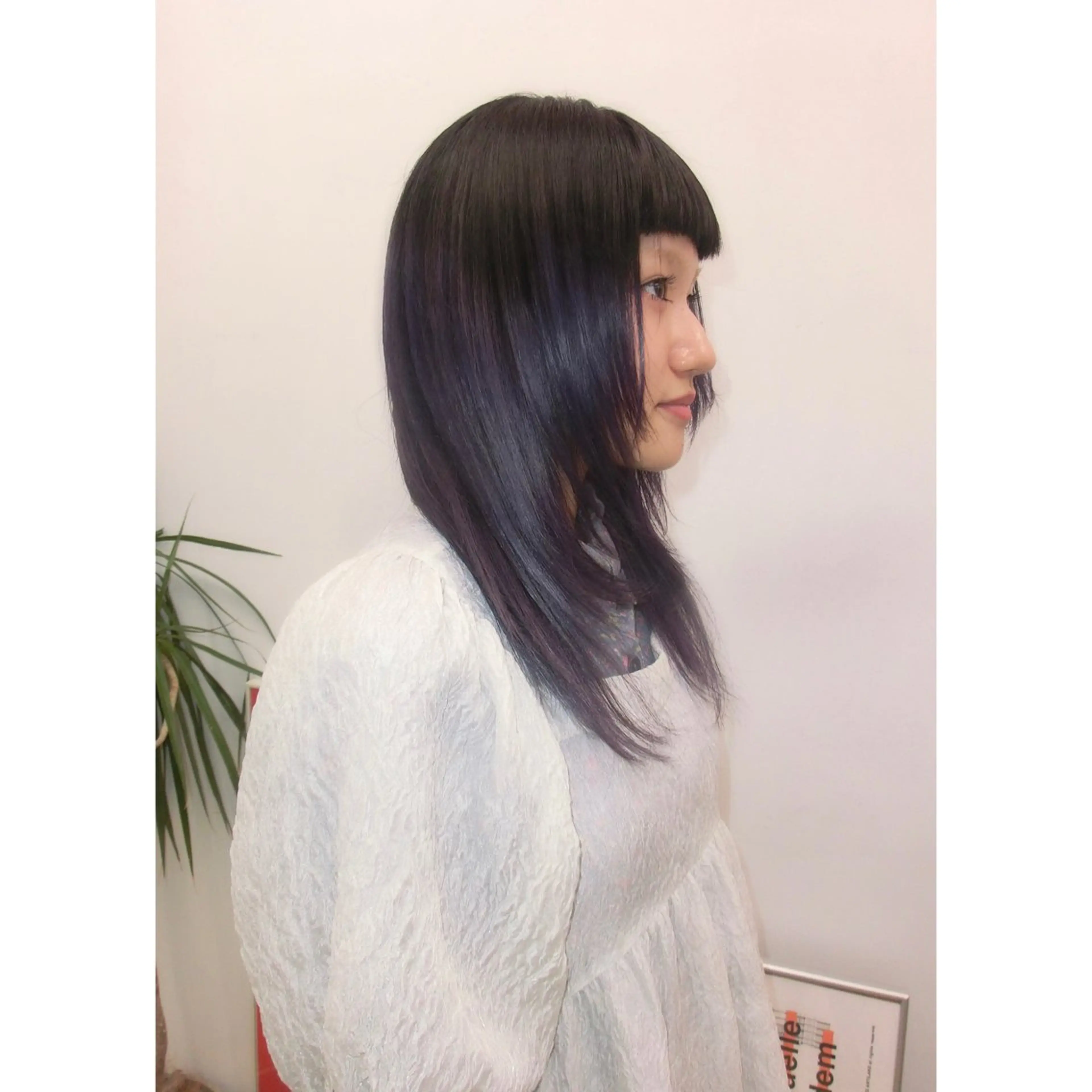ミディアム ヘアカラー トリートメント Kanna 神奈のヘアスタイル