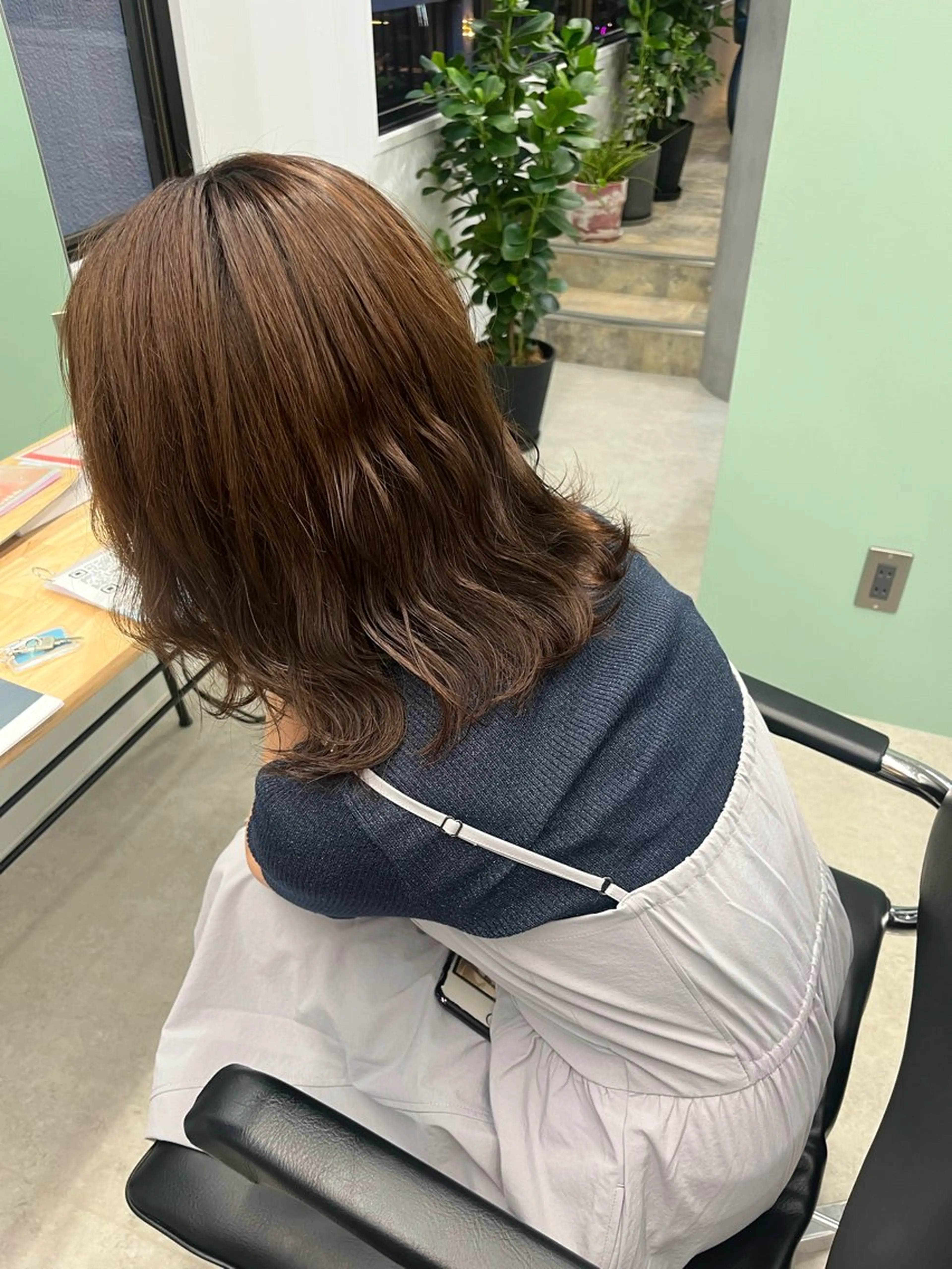 ショート カラー ヘアカラー 暖色カラー/ さえのヘアスタイル