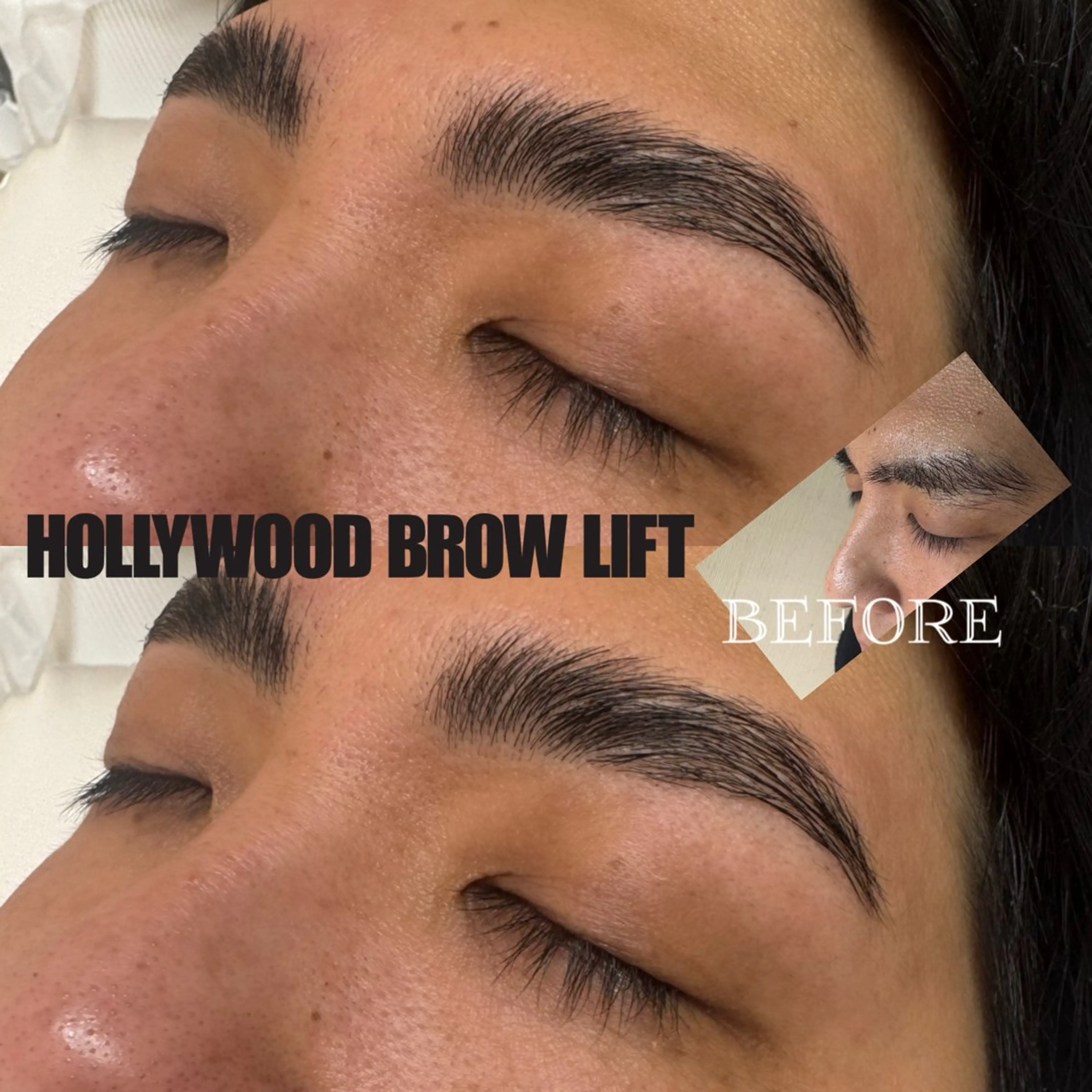 【men'sは絶対これ！】HBL-眉癖改善-ハリウッドブロウリフト＋ごっそり小鼻waxの写真