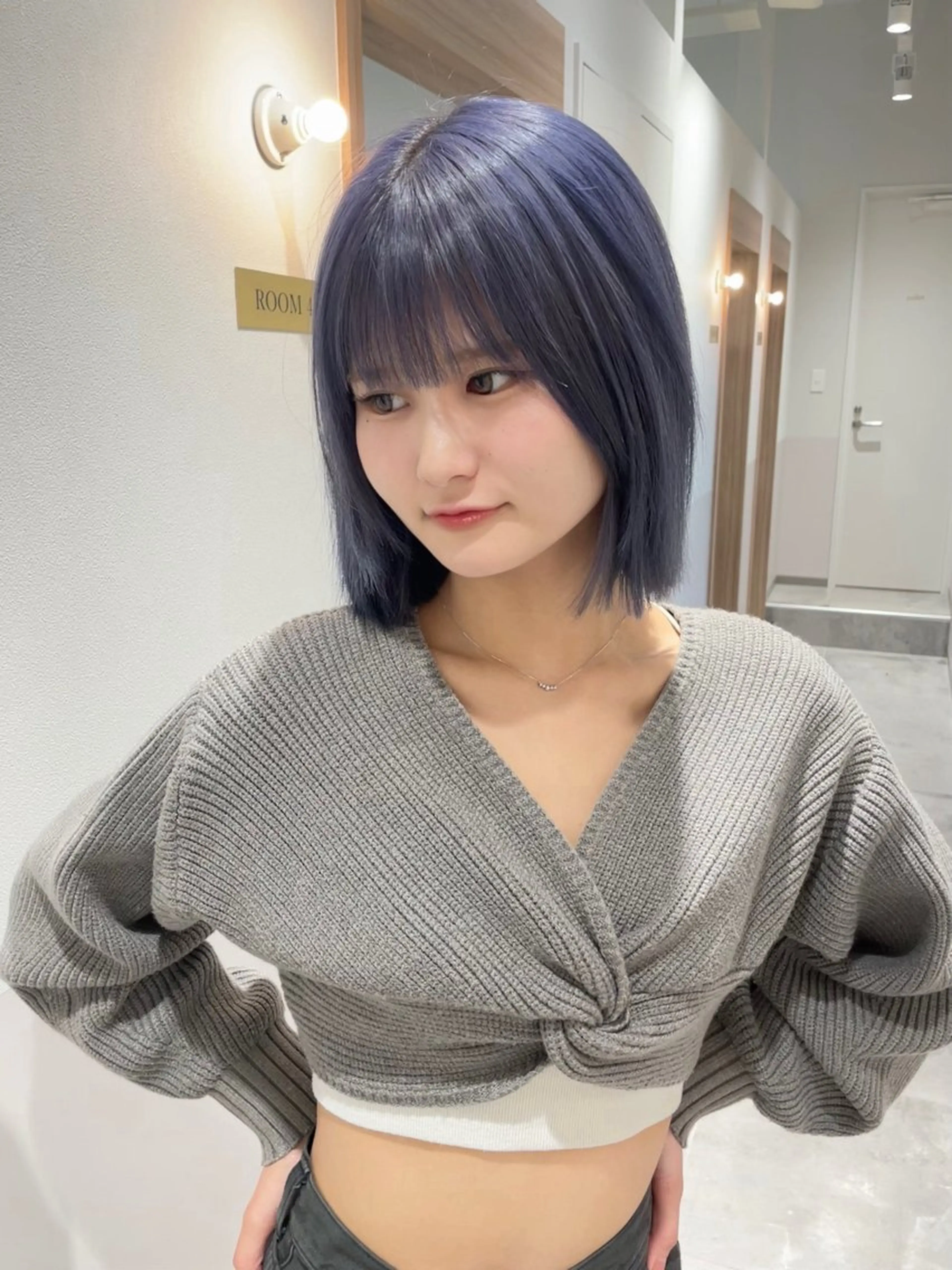 ショート カラー 田中大星 /ボブ 縮毛矯正のヘアスタイル